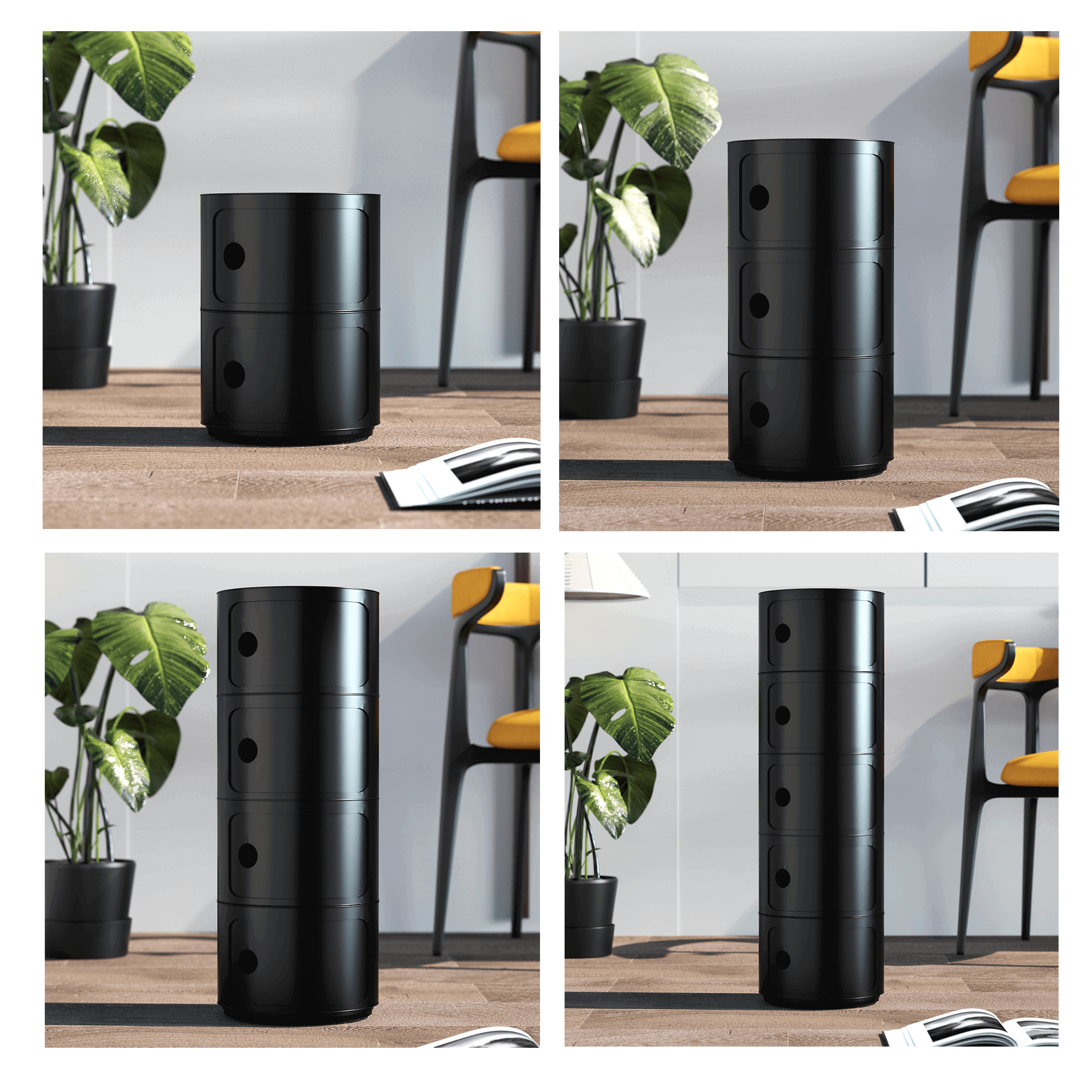 Visby Replica Componibili Side Cabinet