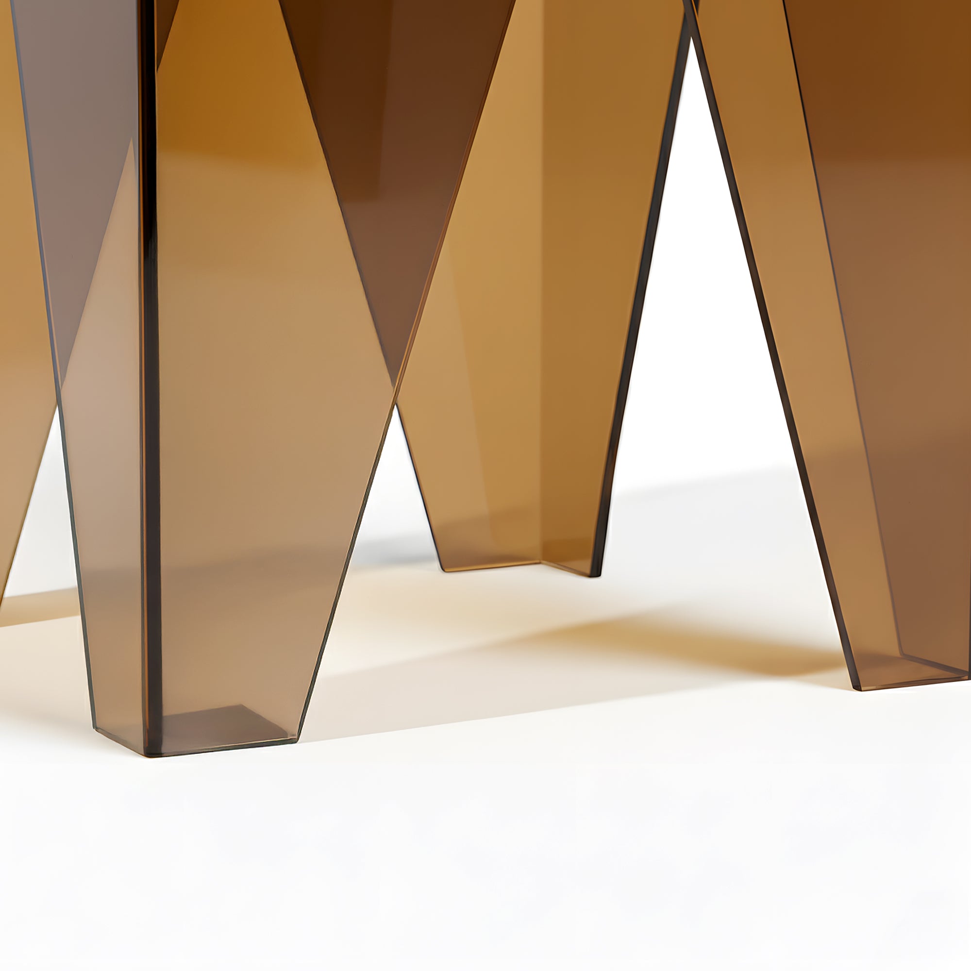 Varde Acrylic Bedside Table