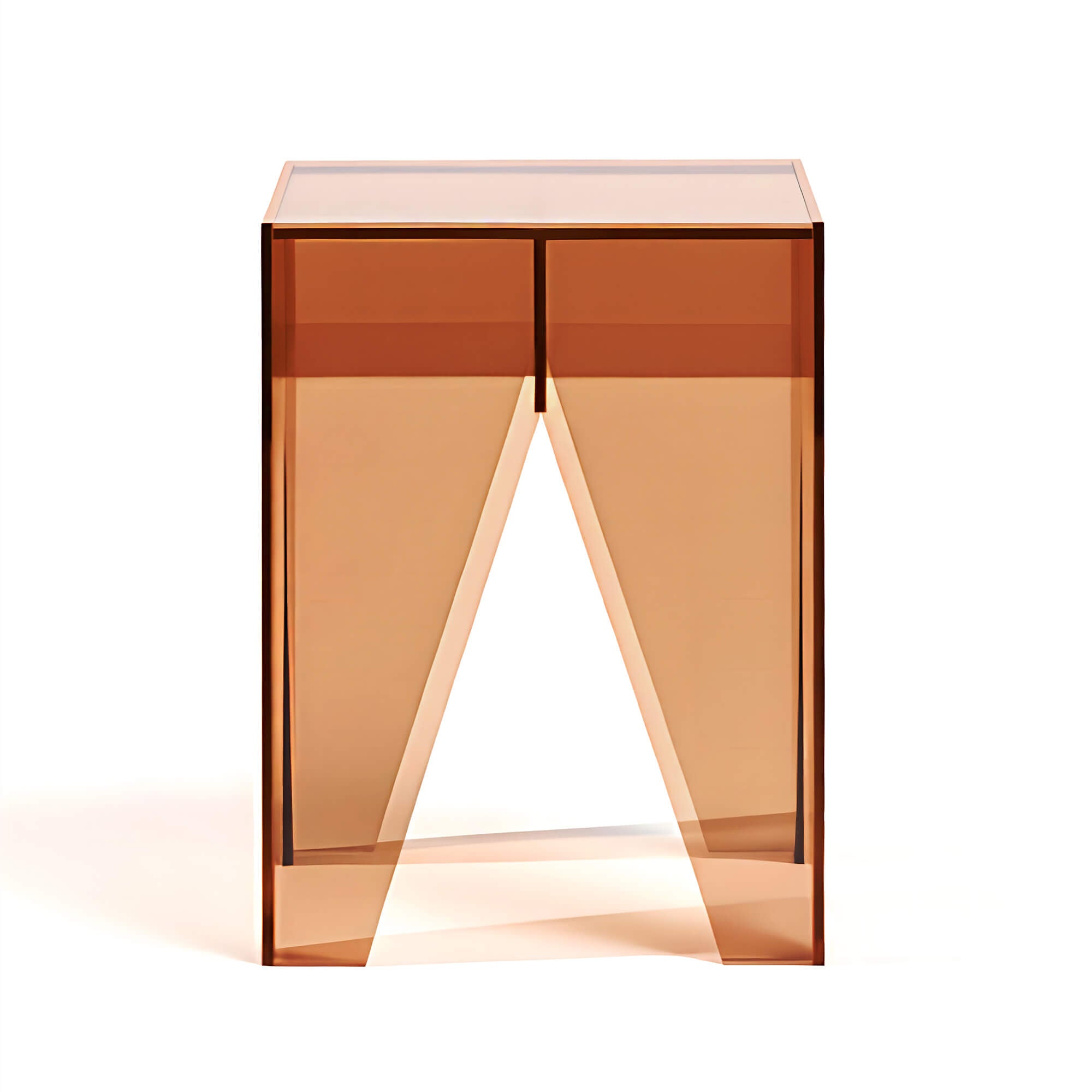 Varde Acrylic Bedside Table