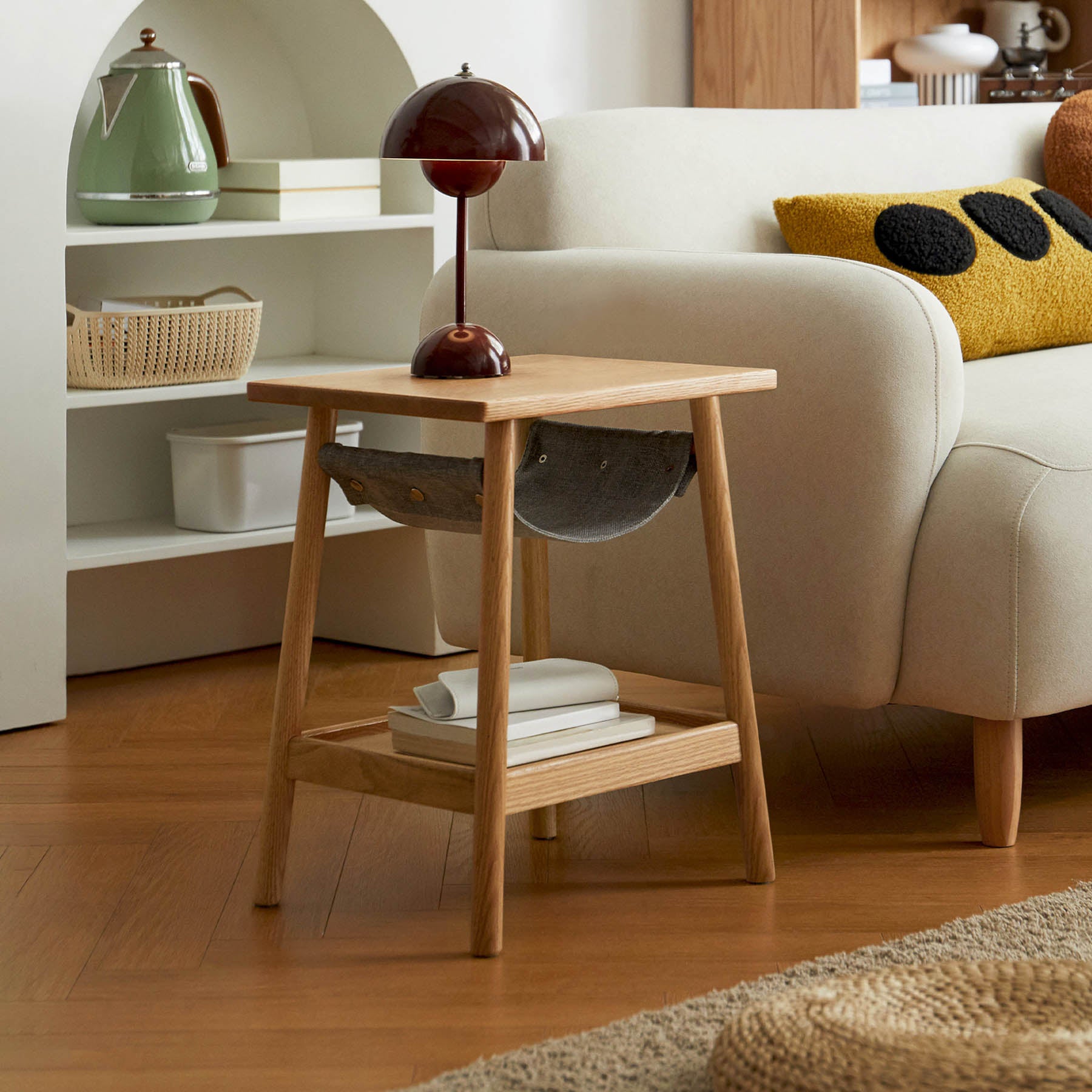 Vadso Solid Oak Side Table