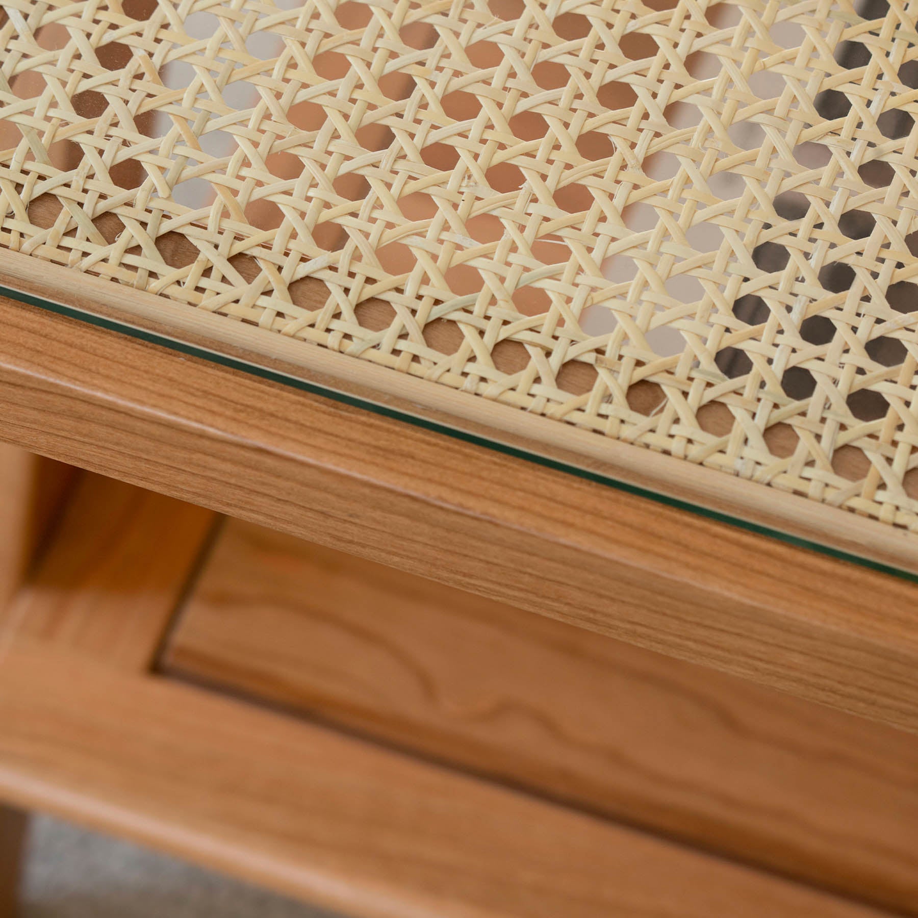 Hans Solid Cherry Wood Coffee Table