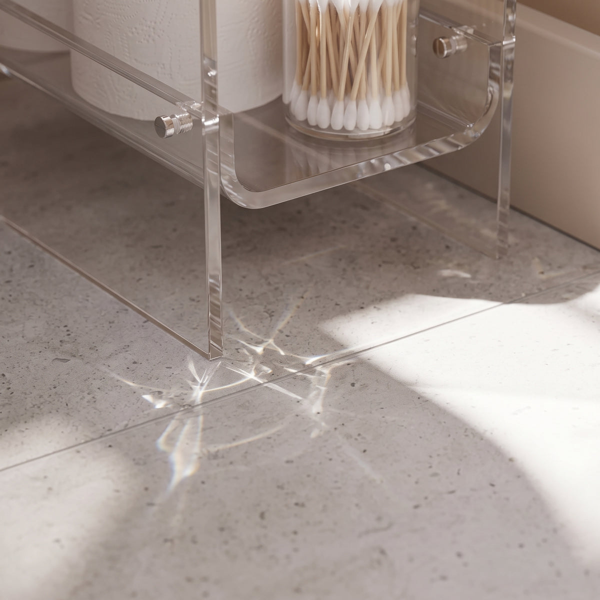 Söderhamn Acrylic Bathroom Storage Rack