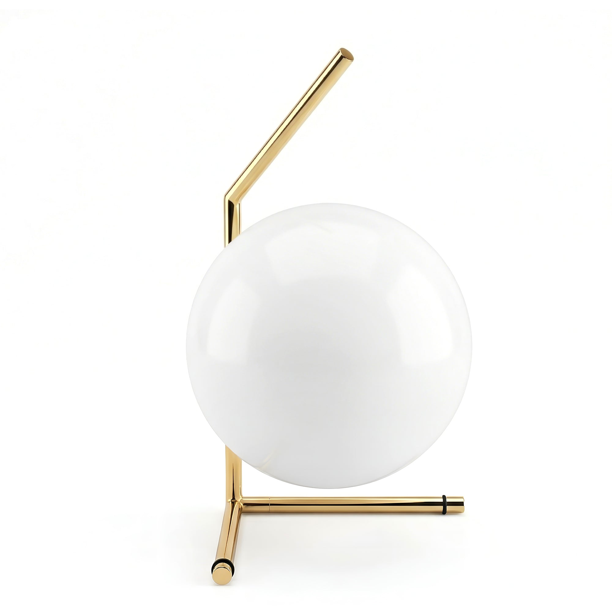 Milano Glass Globe Table Lamp - Gold