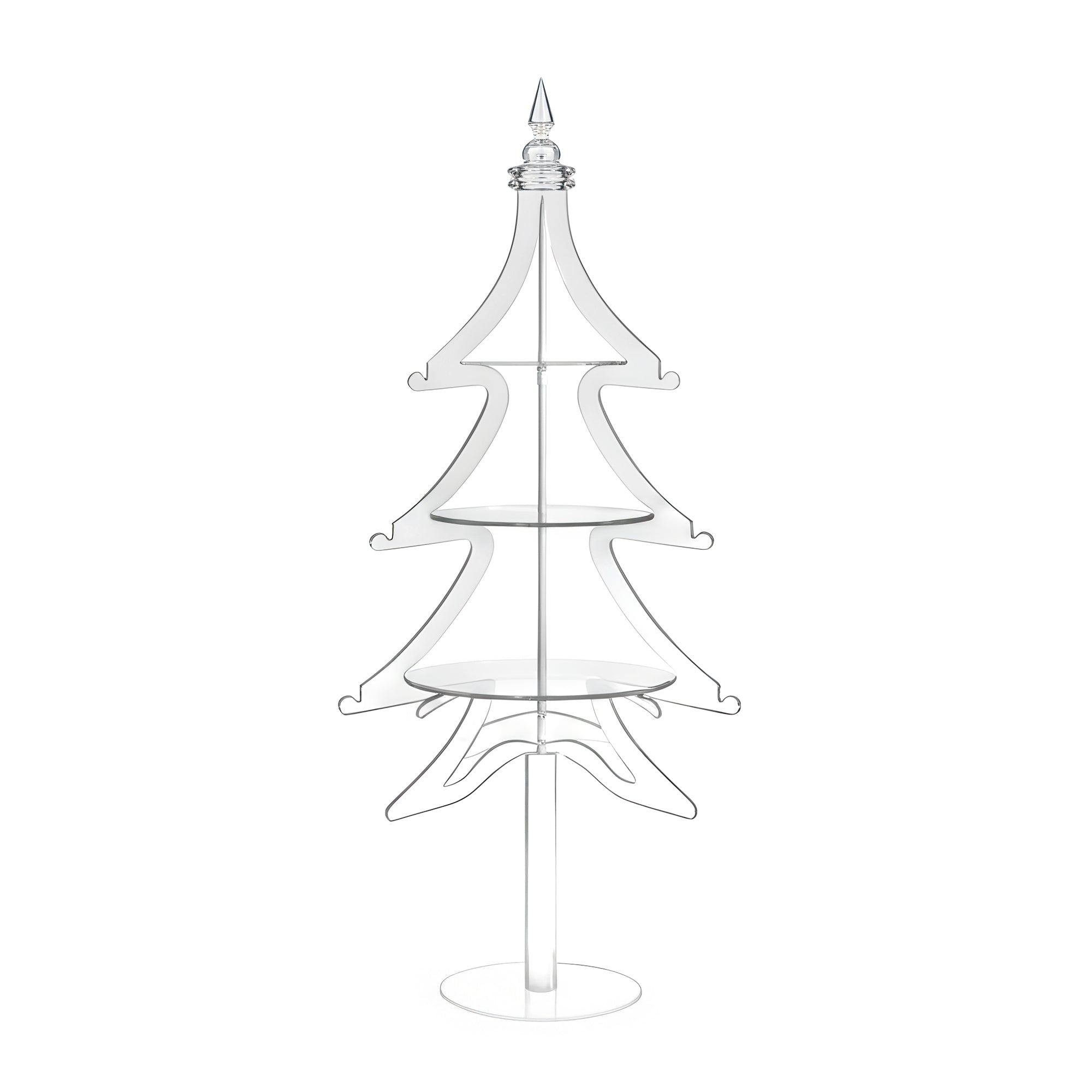 Södergatan 3-Tier Acrylic Christmas Tree Dessert Stand