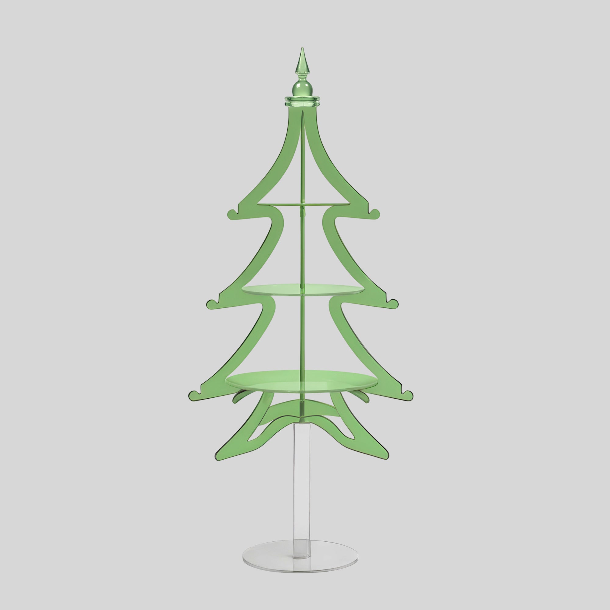 Södergatan 3-Tier Acrylic Christmas Tree Dessert Stand