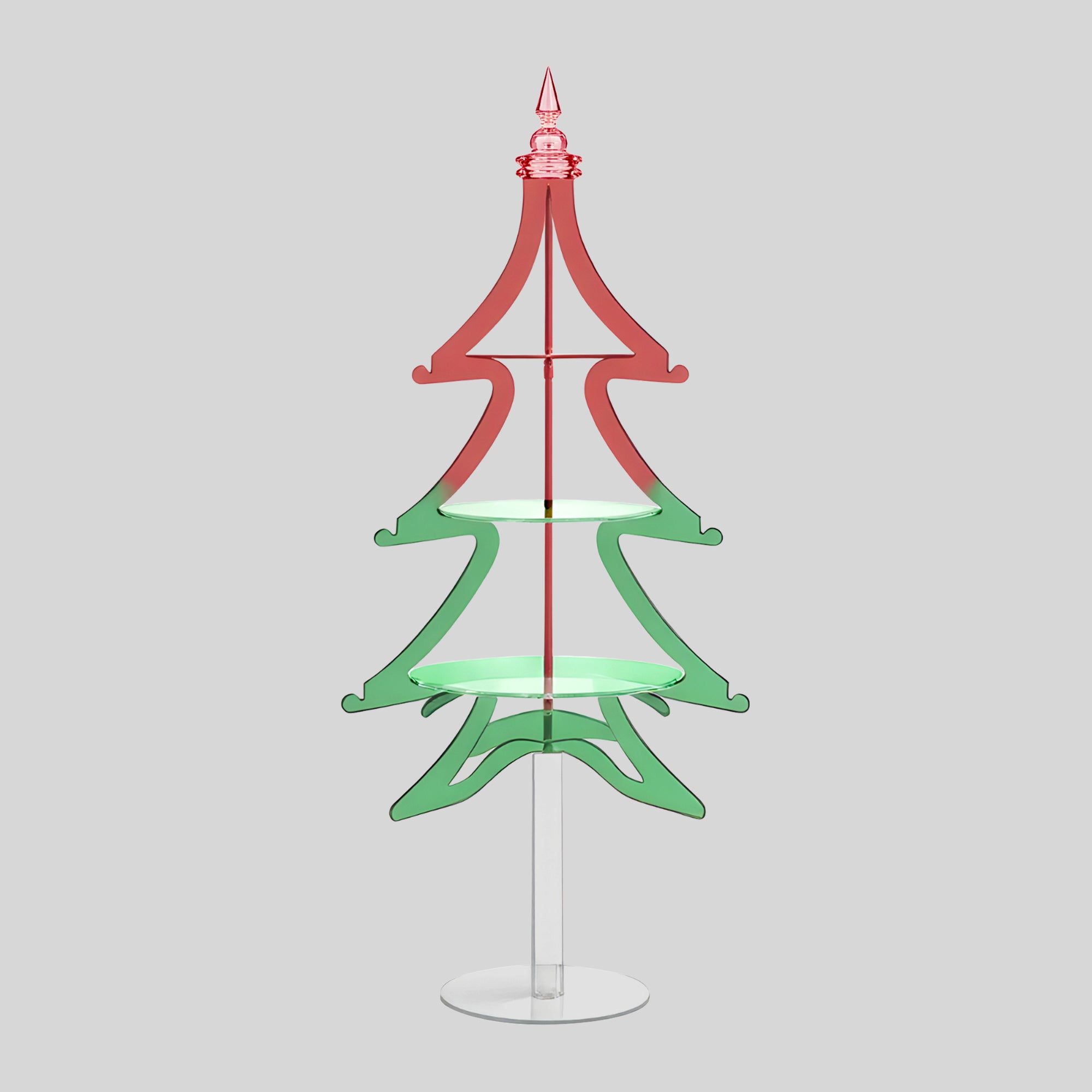 Södergatan 3-Tier Acrylic Christmas Tree Dessert Stand
