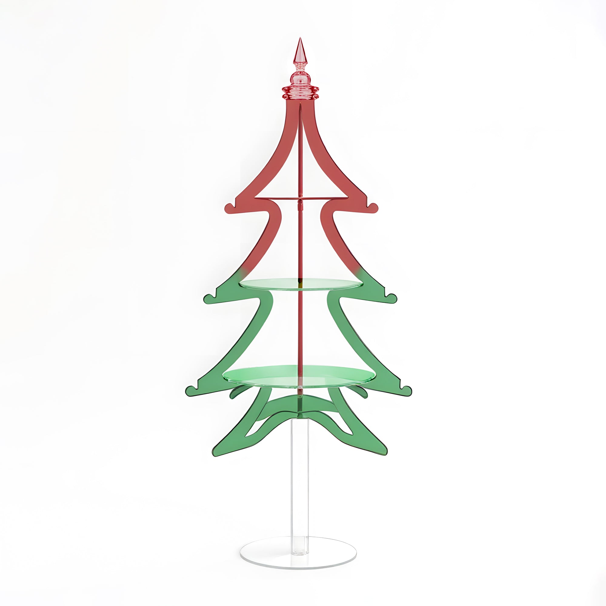 Södergatan 3-Tier Acrylic Christmas Tree Dessert Stand