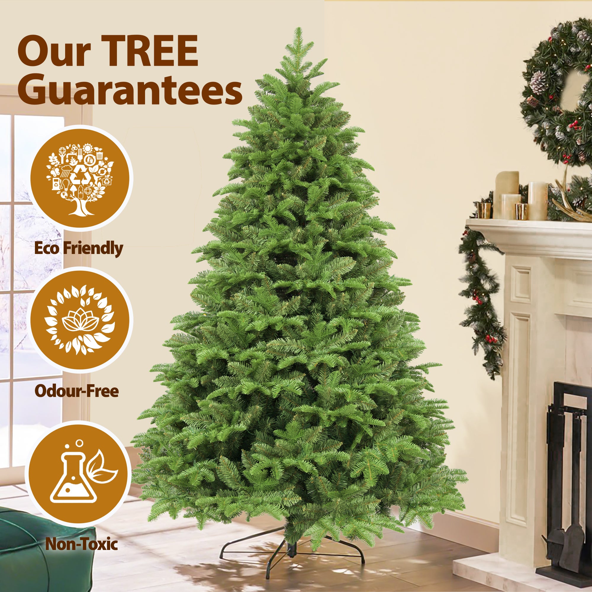 1.8M Classic Green Christmas Tree