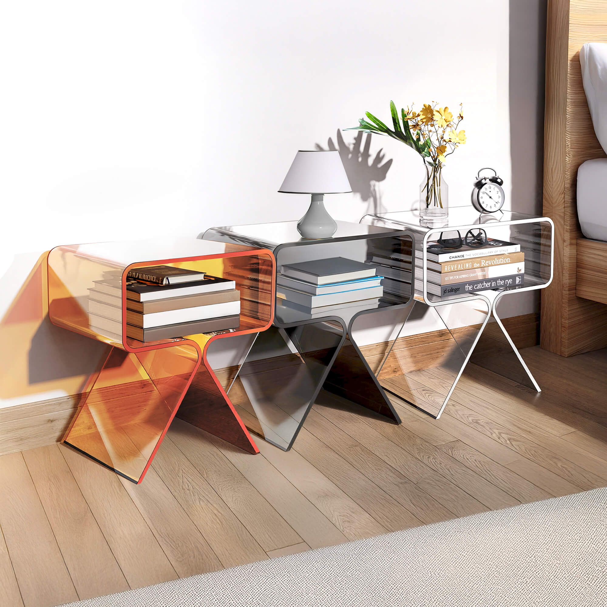 Hadsund Acrylic Side Table