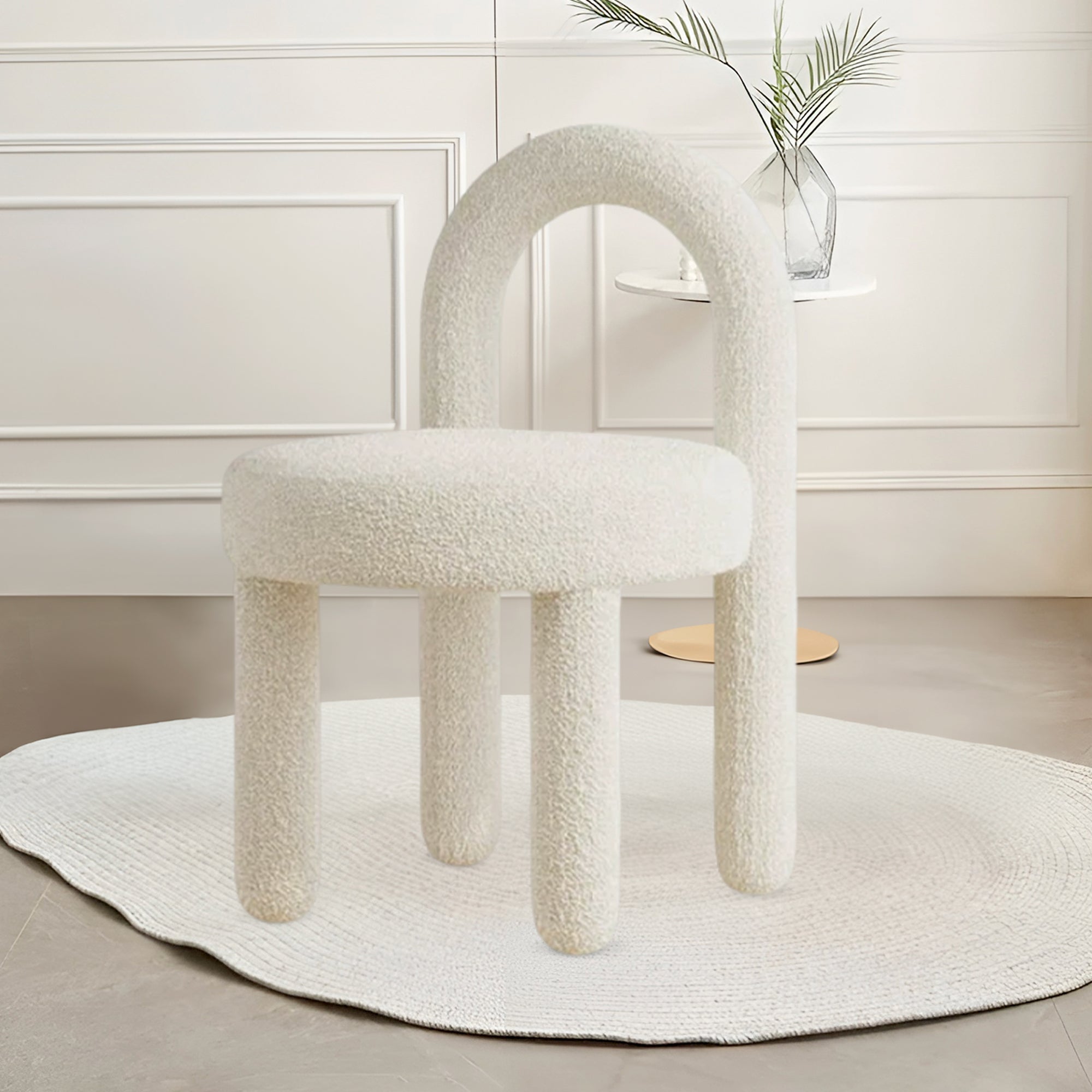 Rygge Bouclé Padded Chair