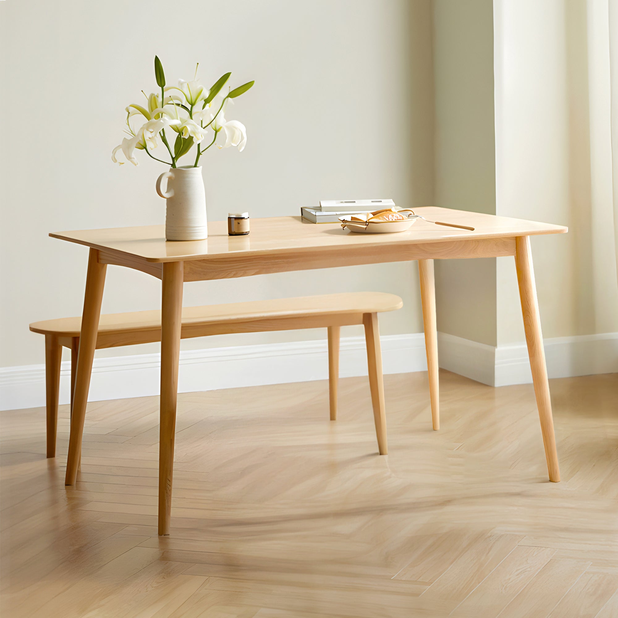 Stavanger 4-6 Seater Solid Oak Dining Table