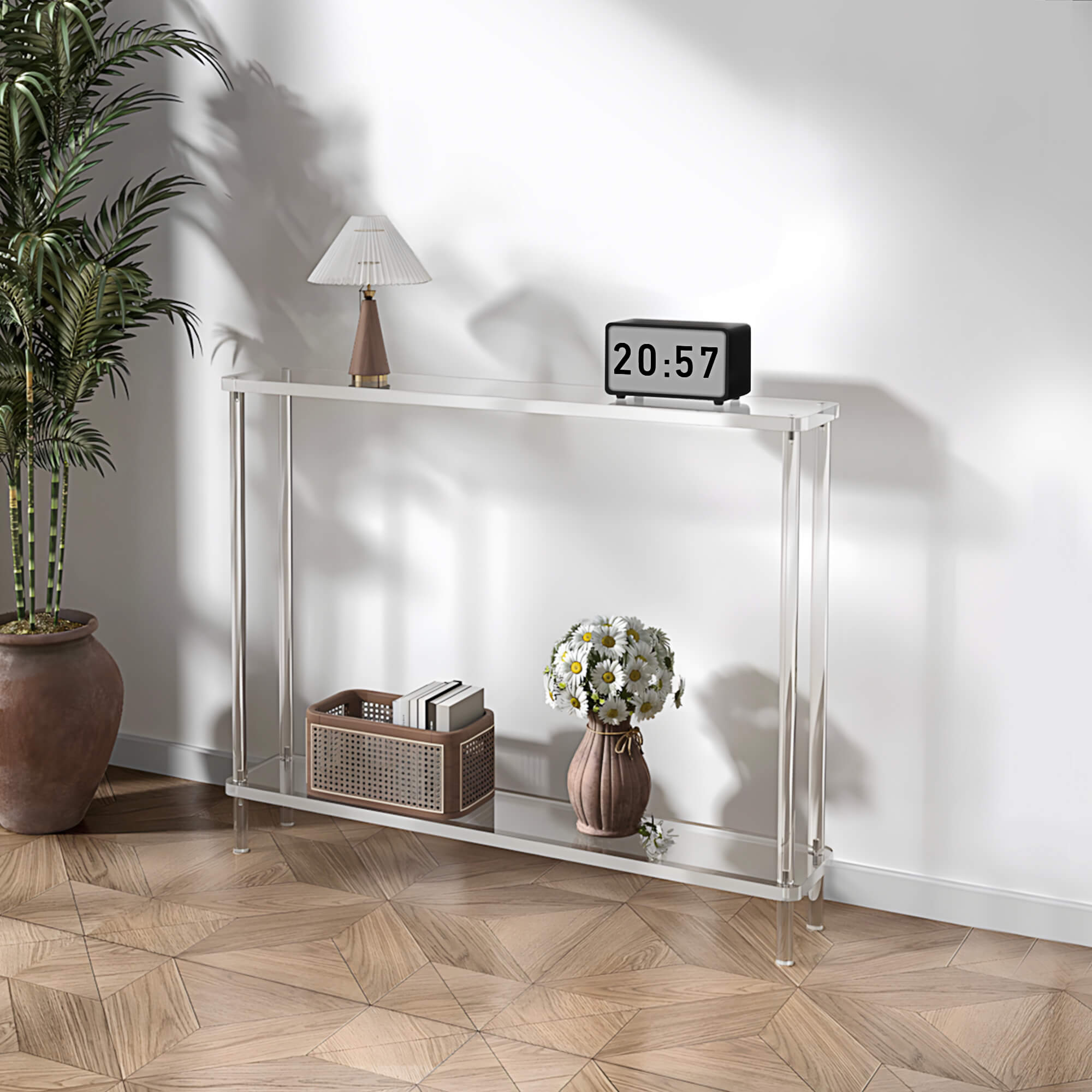 Hammel Acrylic Console Table