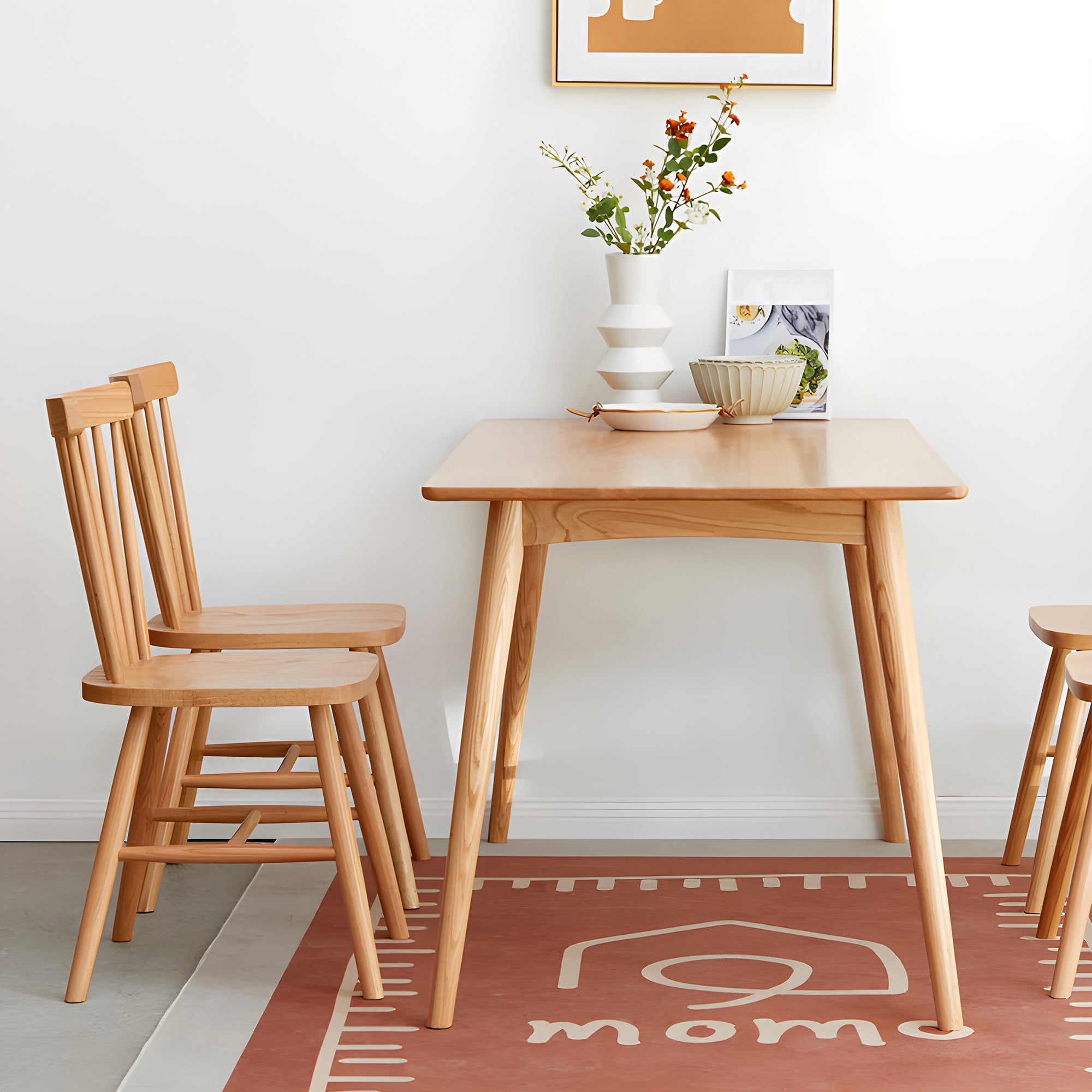 Stavanger 4-6 Seater Solid Oak Dining Table