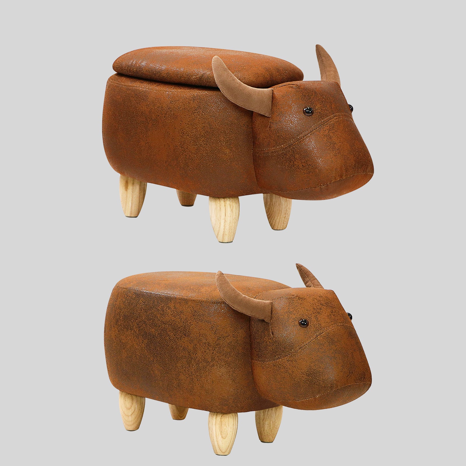 Rondane Cow Ottoman Seat