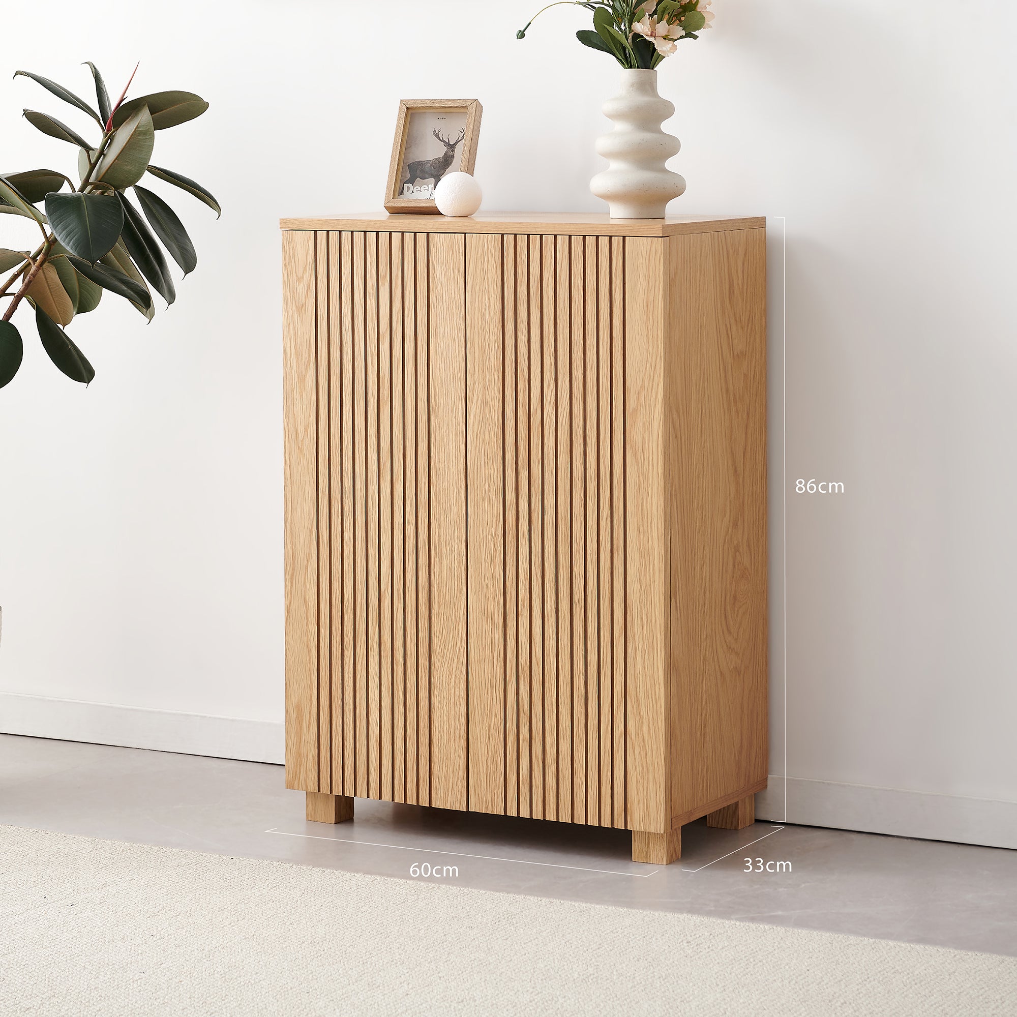 Sandnes Shoe Rack Storage Cabinet