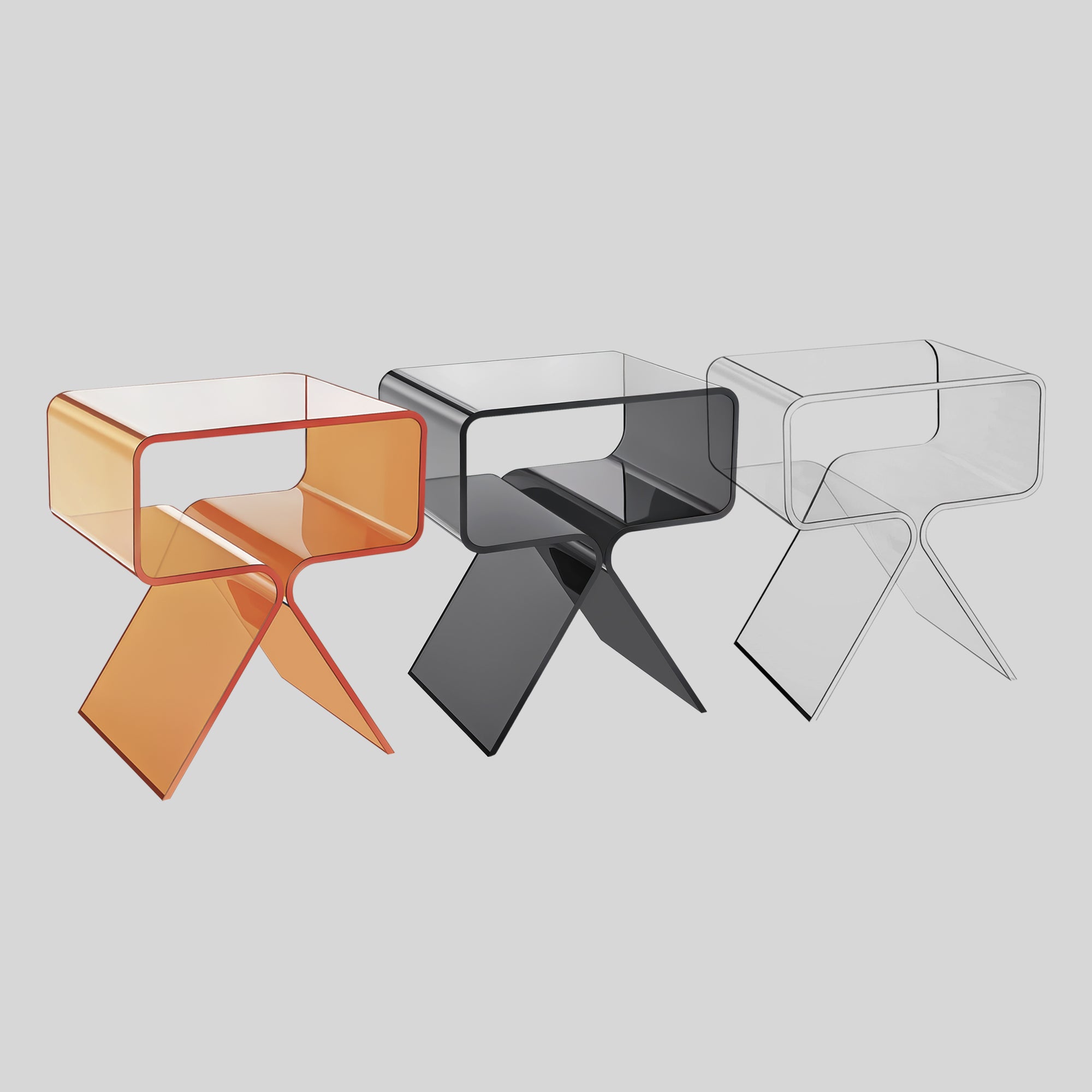 Hadsund Acrylic Side Table