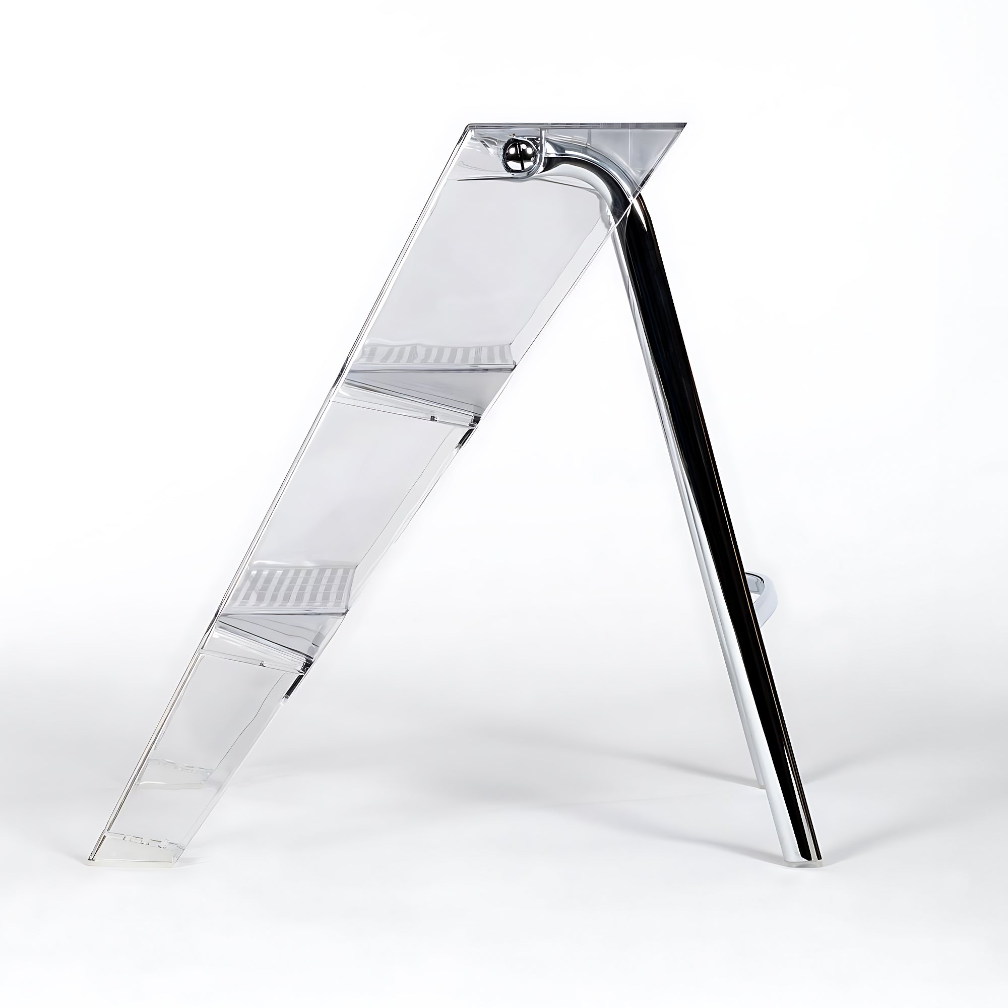 Anders Acrylic Step Ladder | Replica Kartell Upper Step Ladder