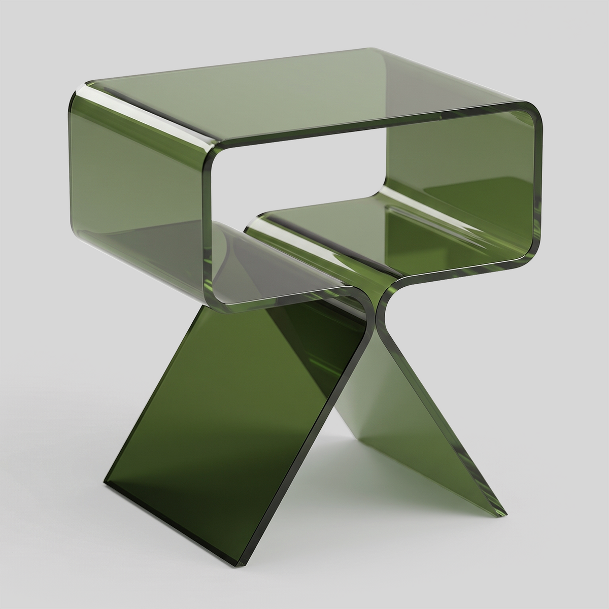 Hadsund Acrylic Side Table