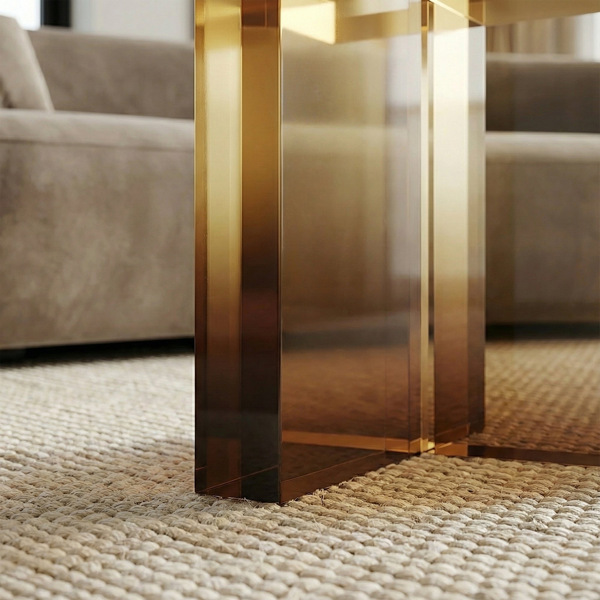 Ballerup Acrylic Bedside Table