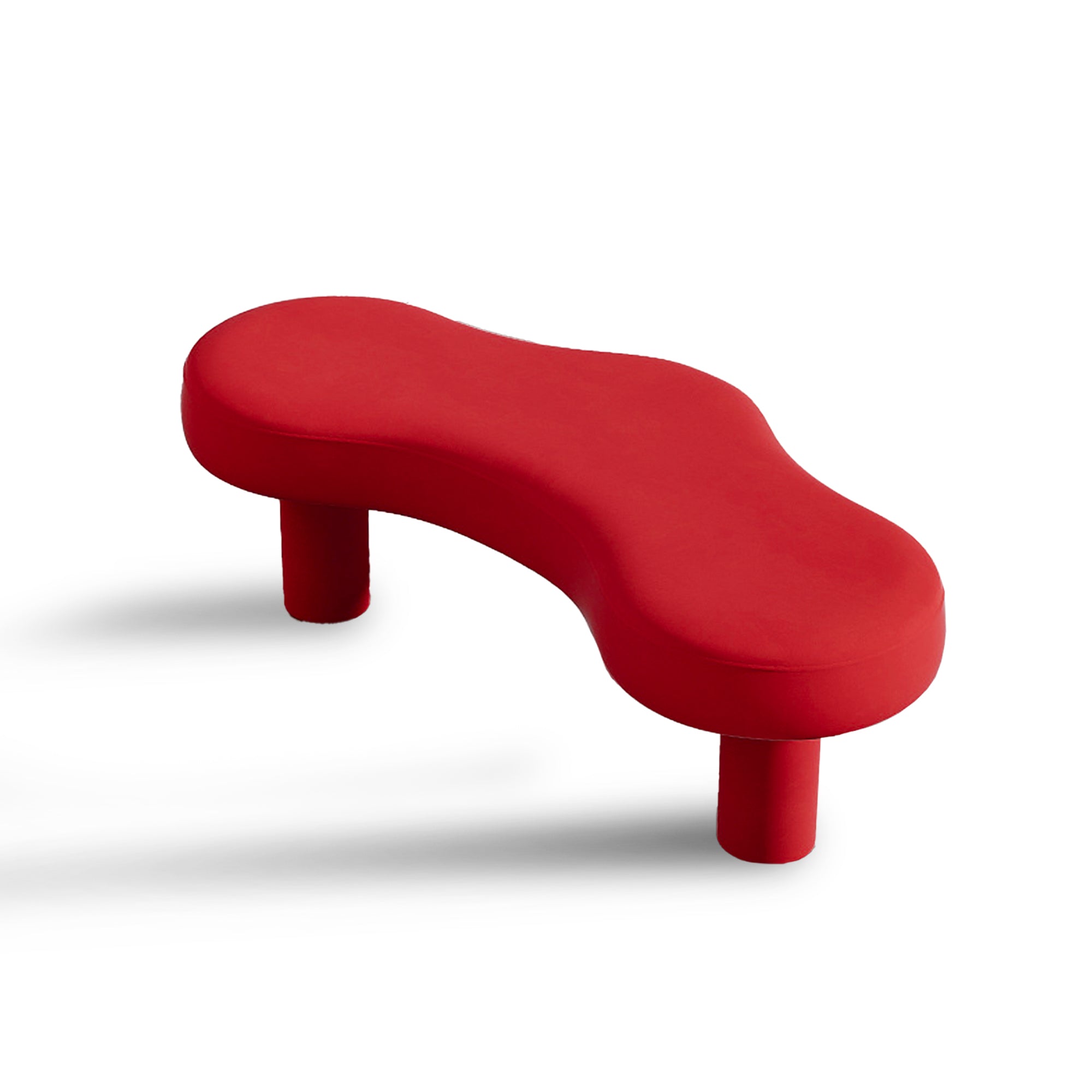 Bold Replica Accent Bench - Red