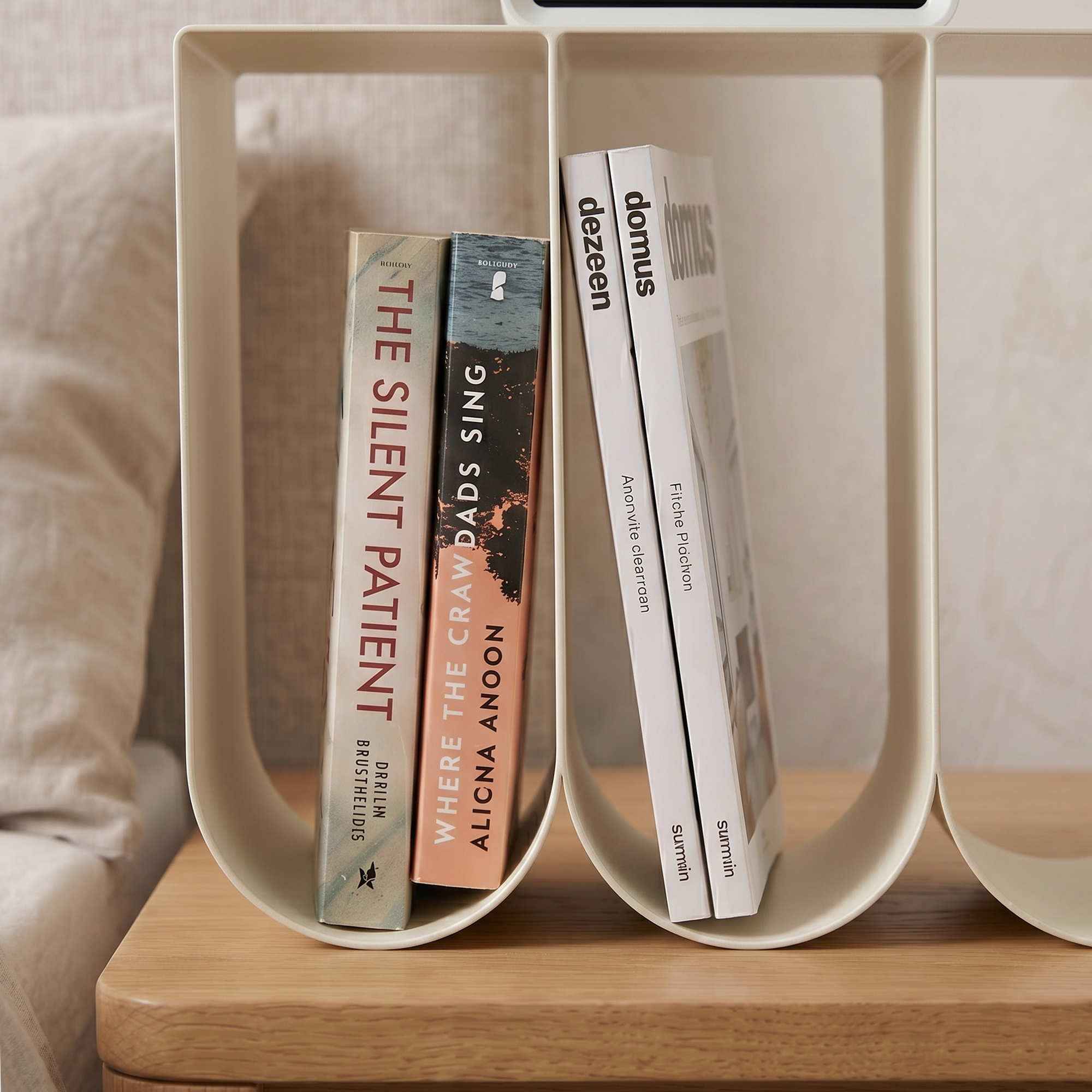 Borgholm Metal Bookshelf Rack | 3 Colors