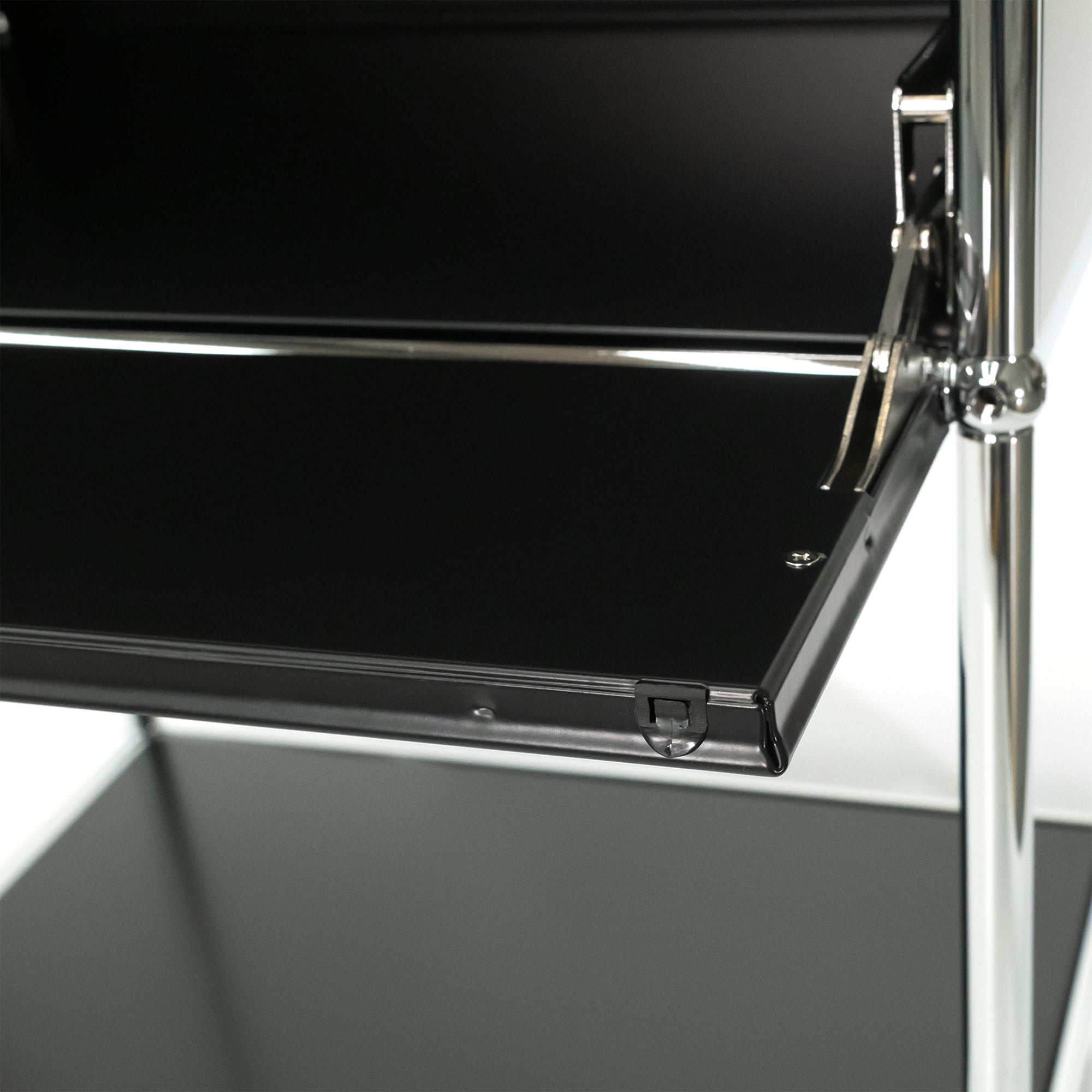 Brædstrup Stainless Steel Bedside Table