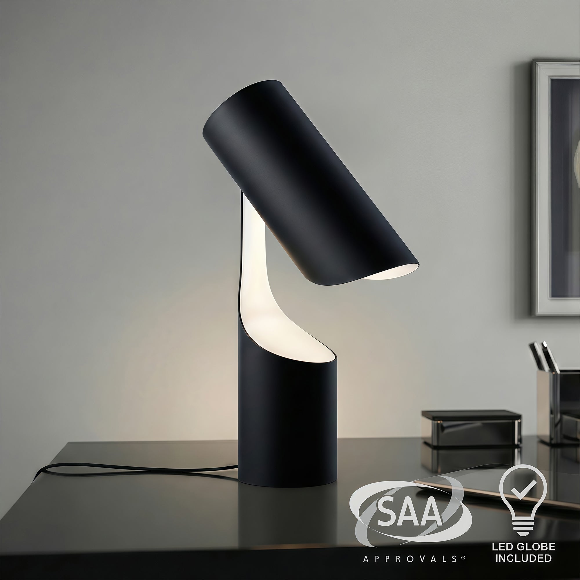 Engene Replica Le Klint Mutatio 353 Table Lamp- Matte Black