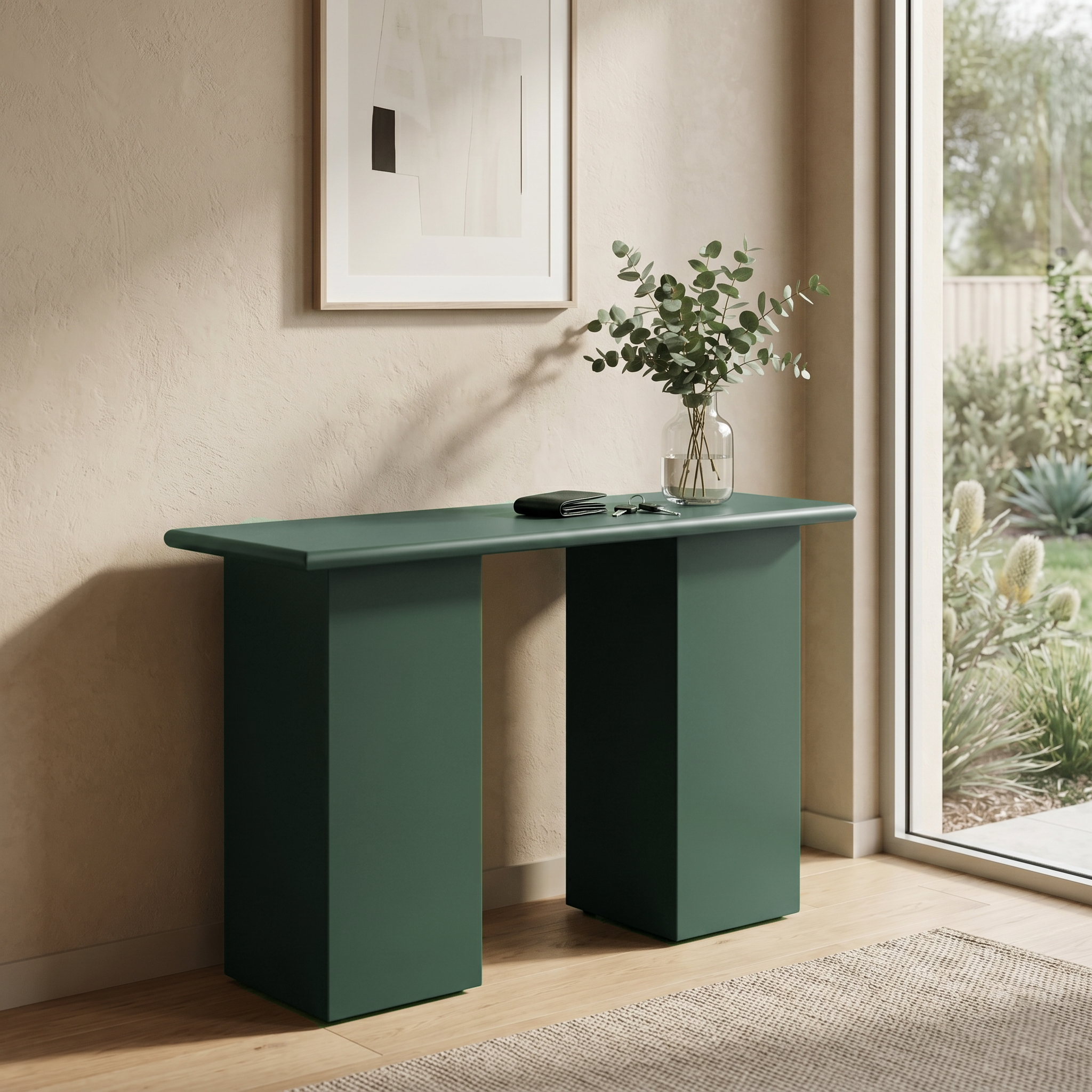 Finnsnes Console Table - Green