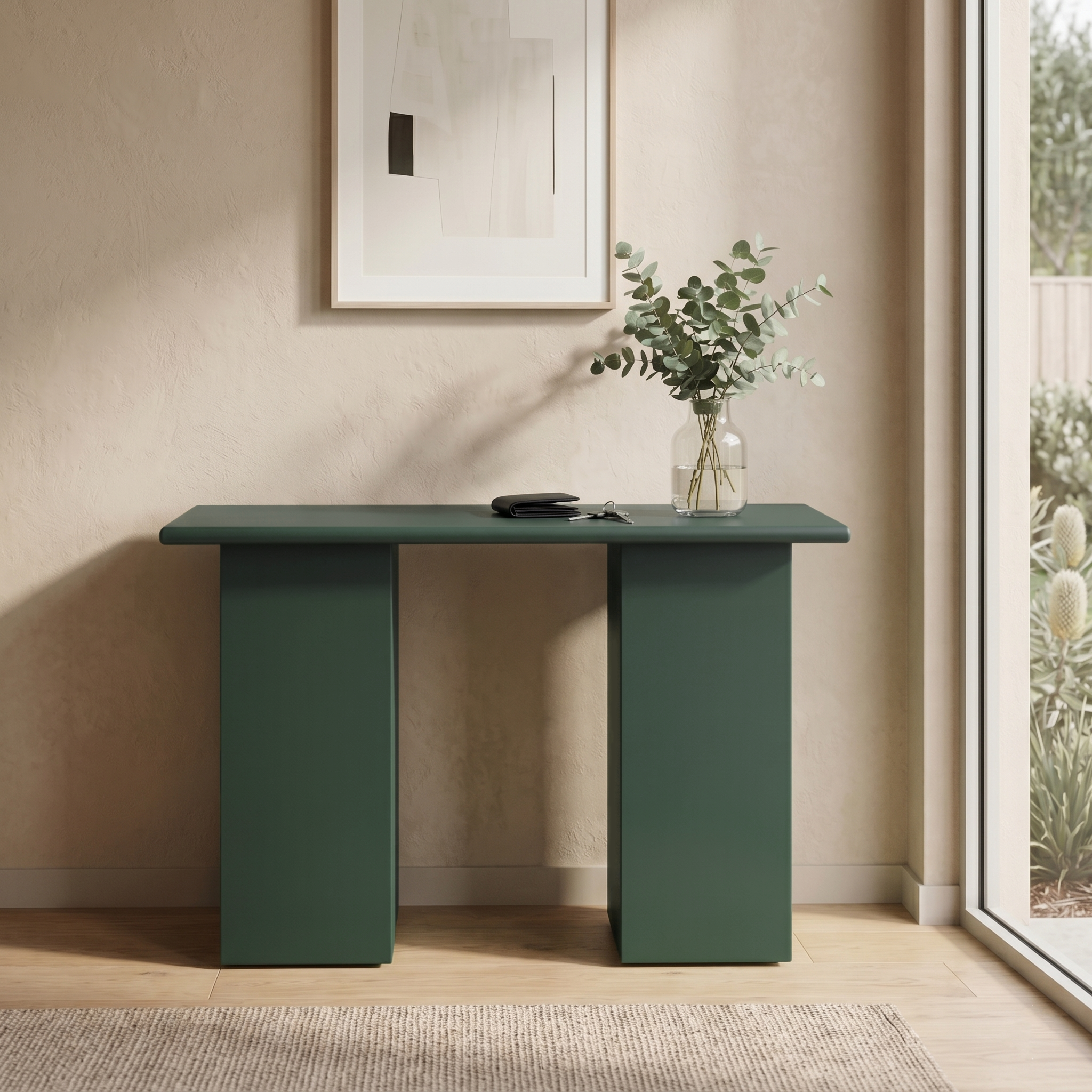 Finnsnes Console Table - Green
