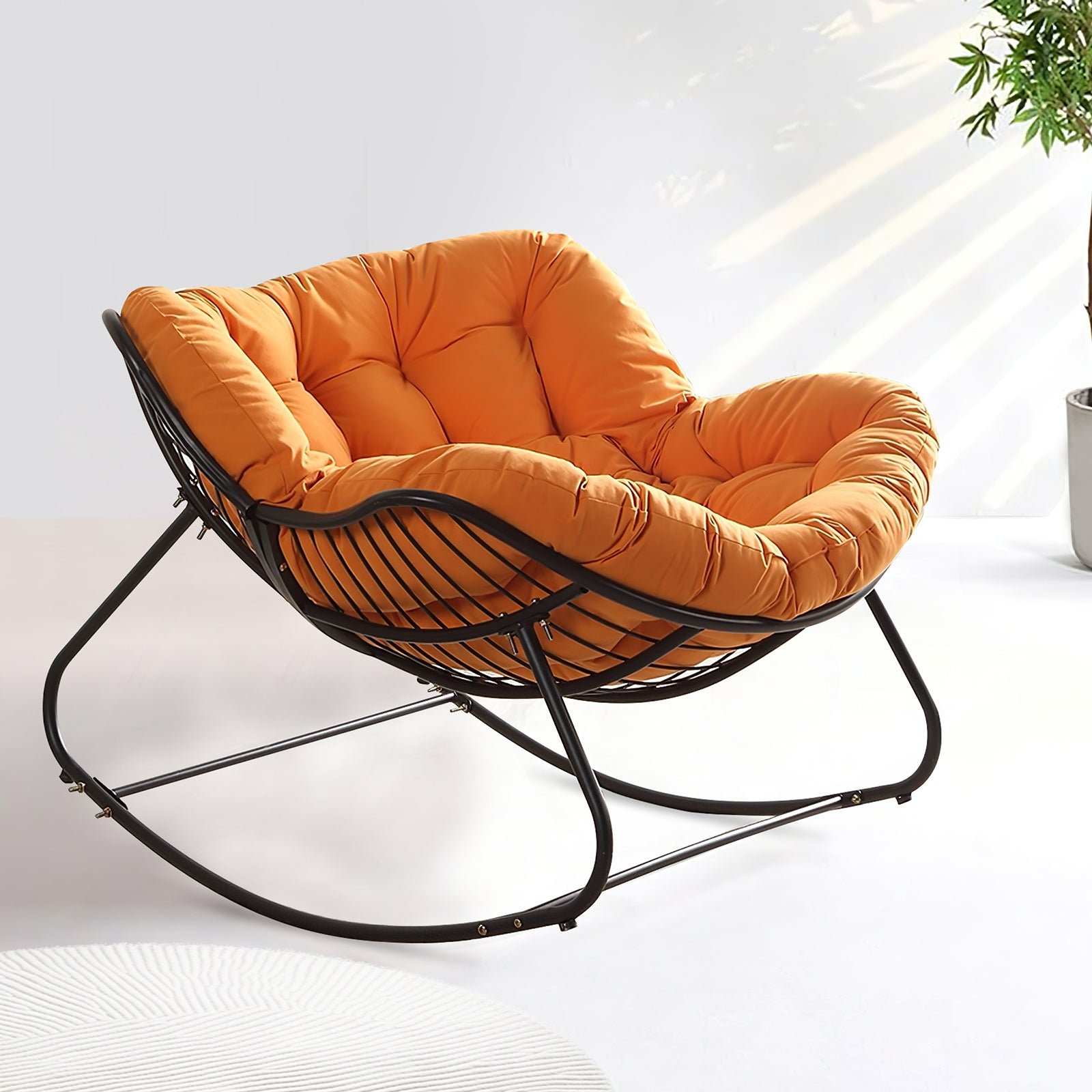 Halmstad Rocking Chair and Foot Stool Set