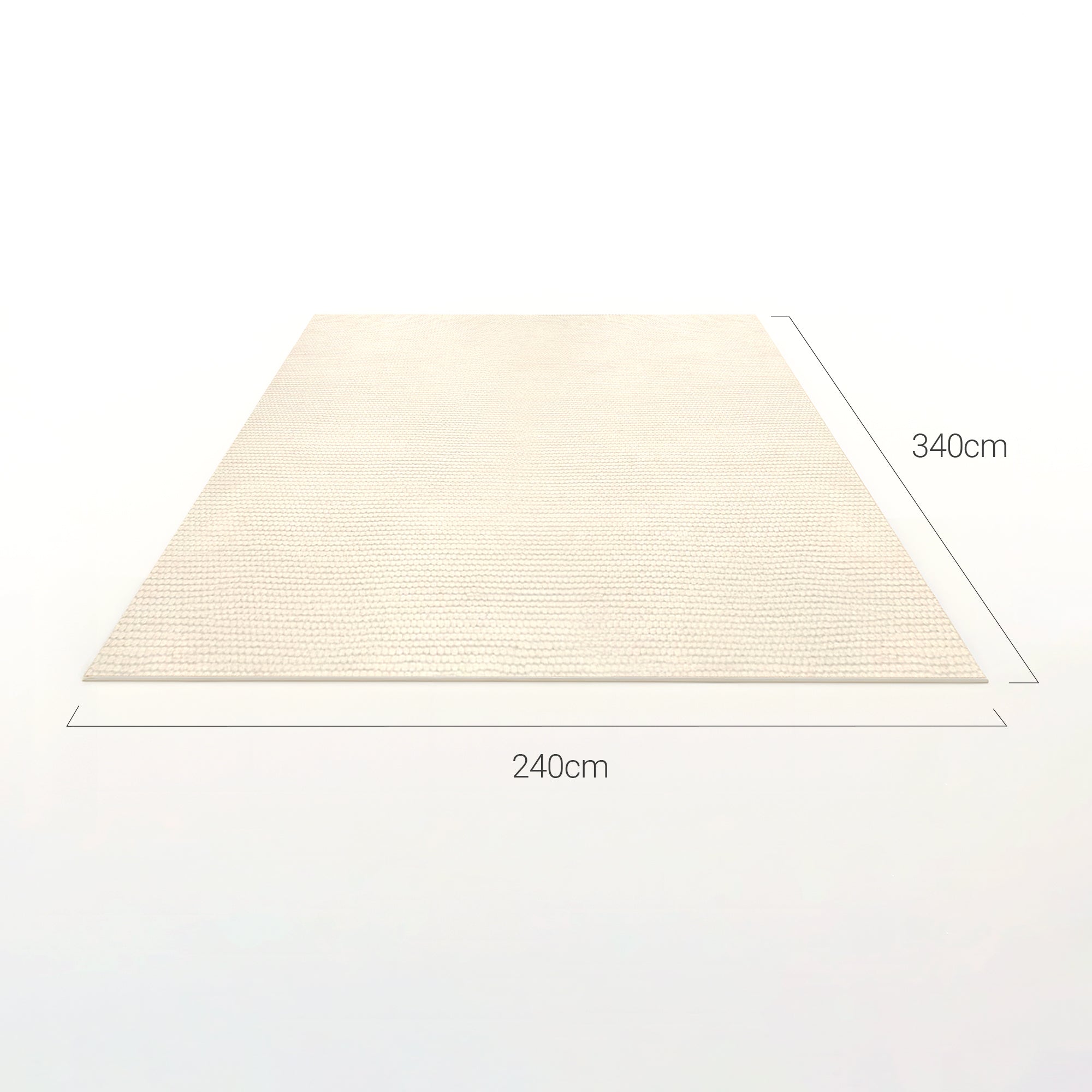 Haugesund Floor Carpet Area Rug (240x340cm)