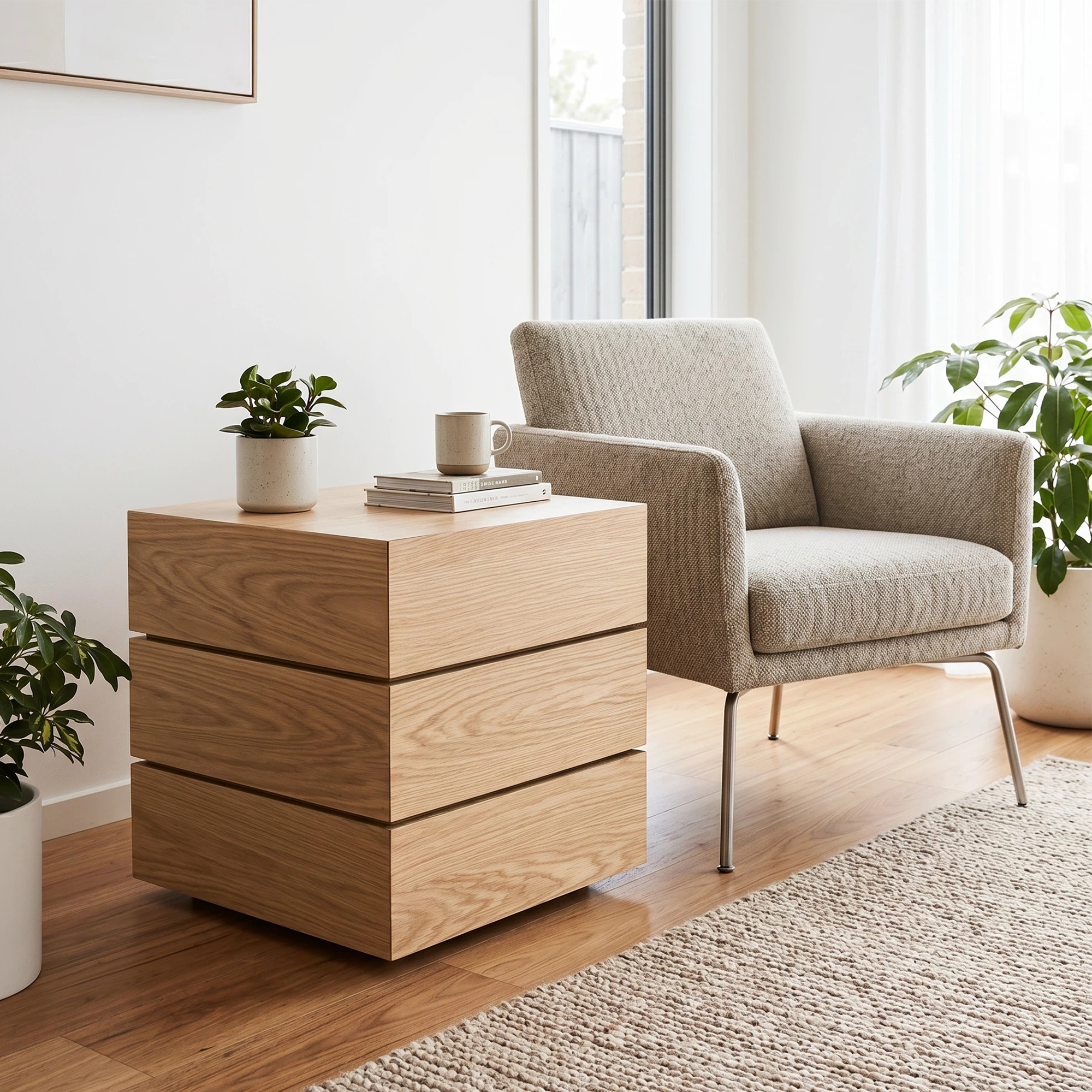 Hjørring Bedside Table