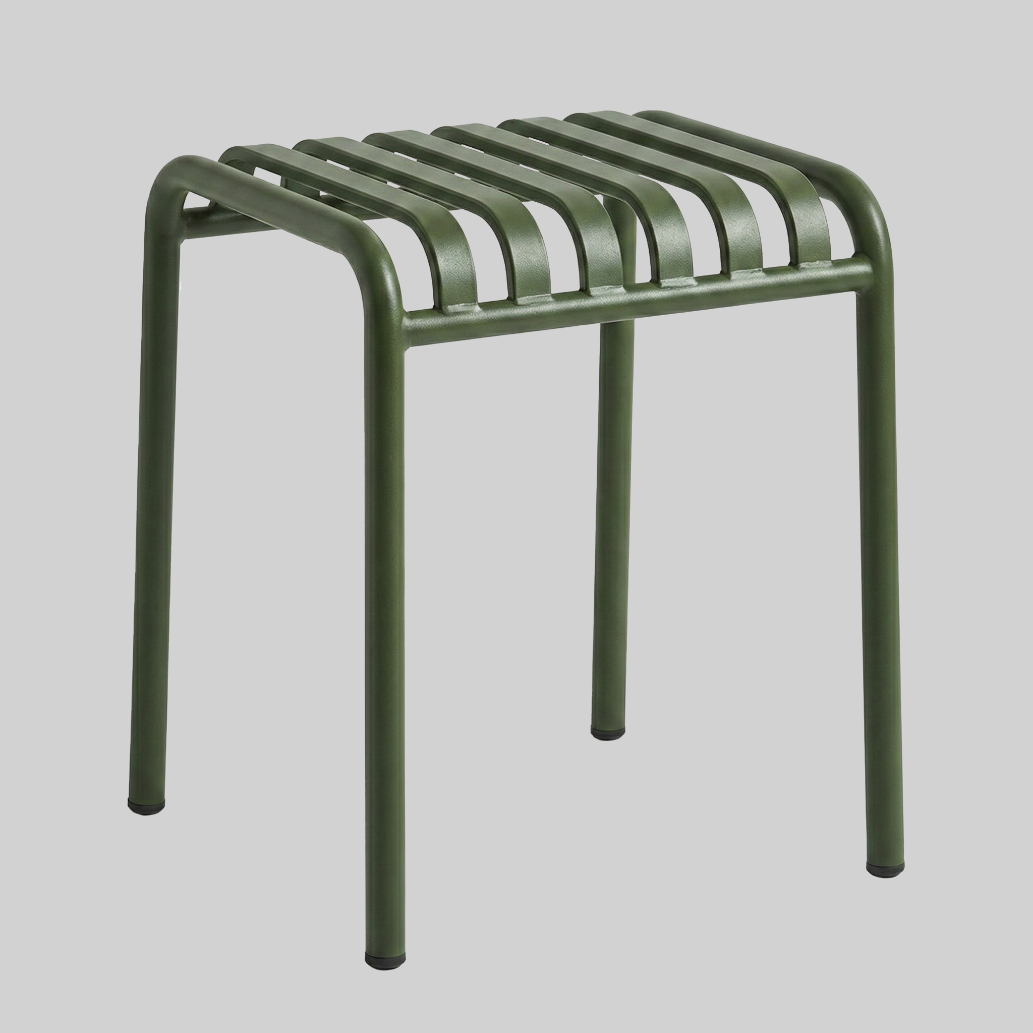 Ishøj Replica Hay Palissade Cone Table & 2 Low Stools Set
