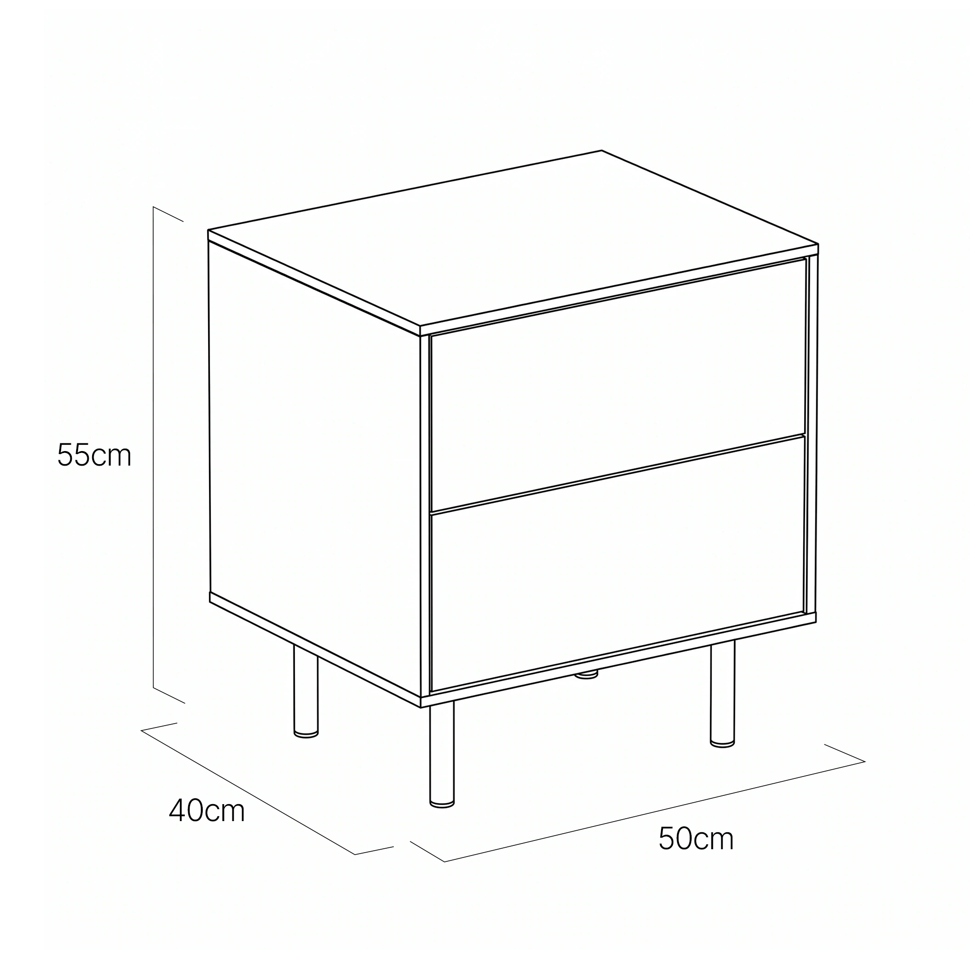 Lemvig Bedside Table