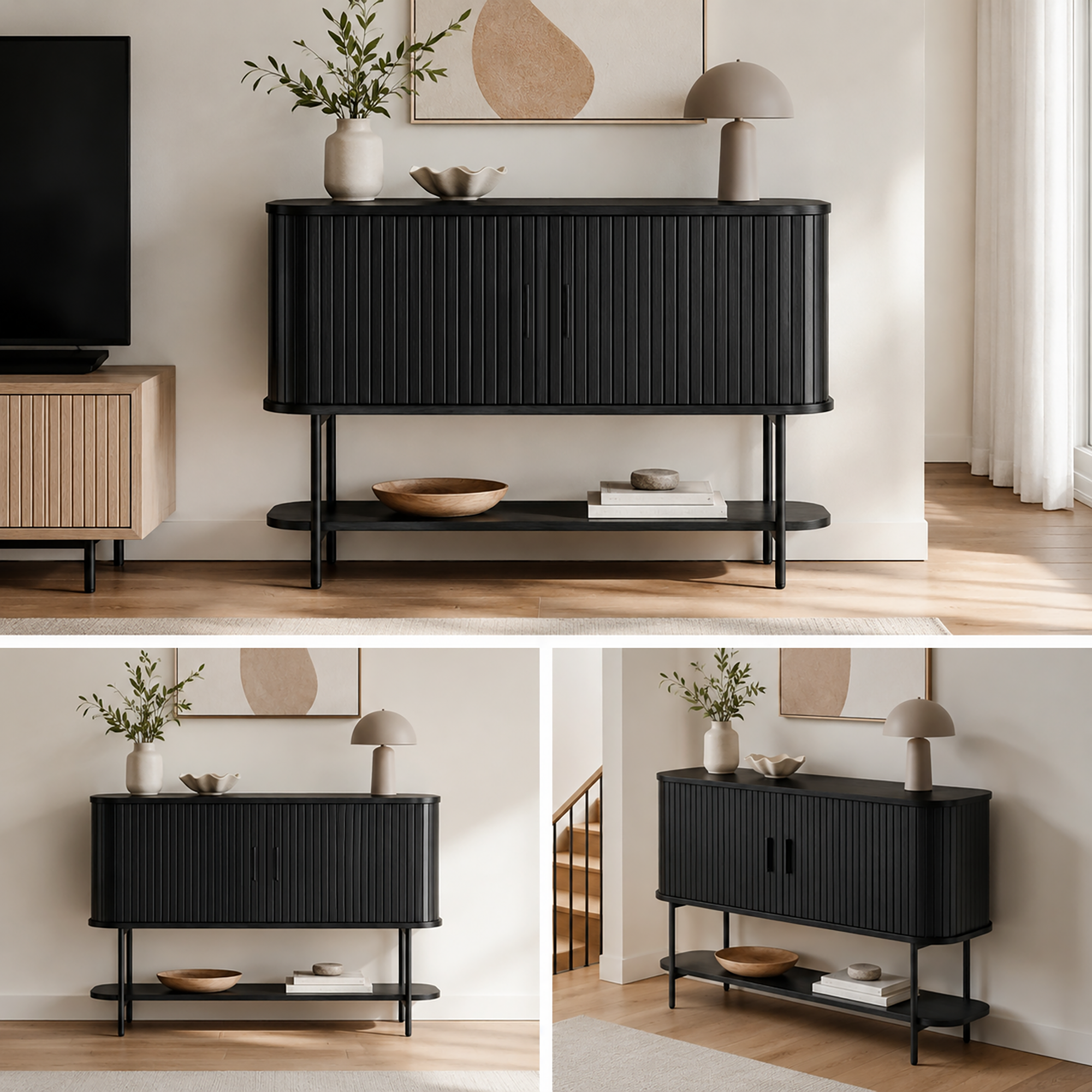 Løgstør Sideboard Cabinet – Black