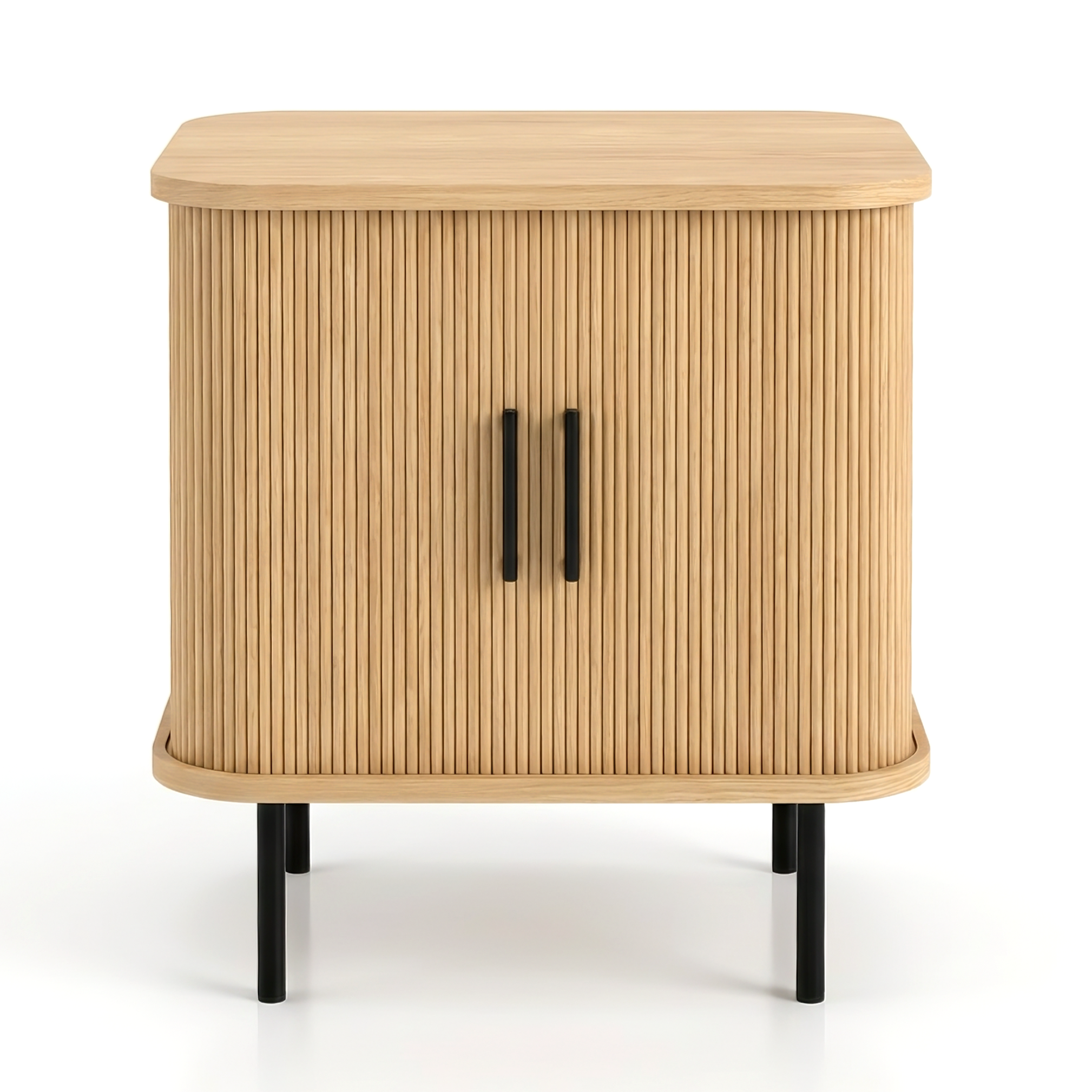 Løkken Slatted Bedside Table