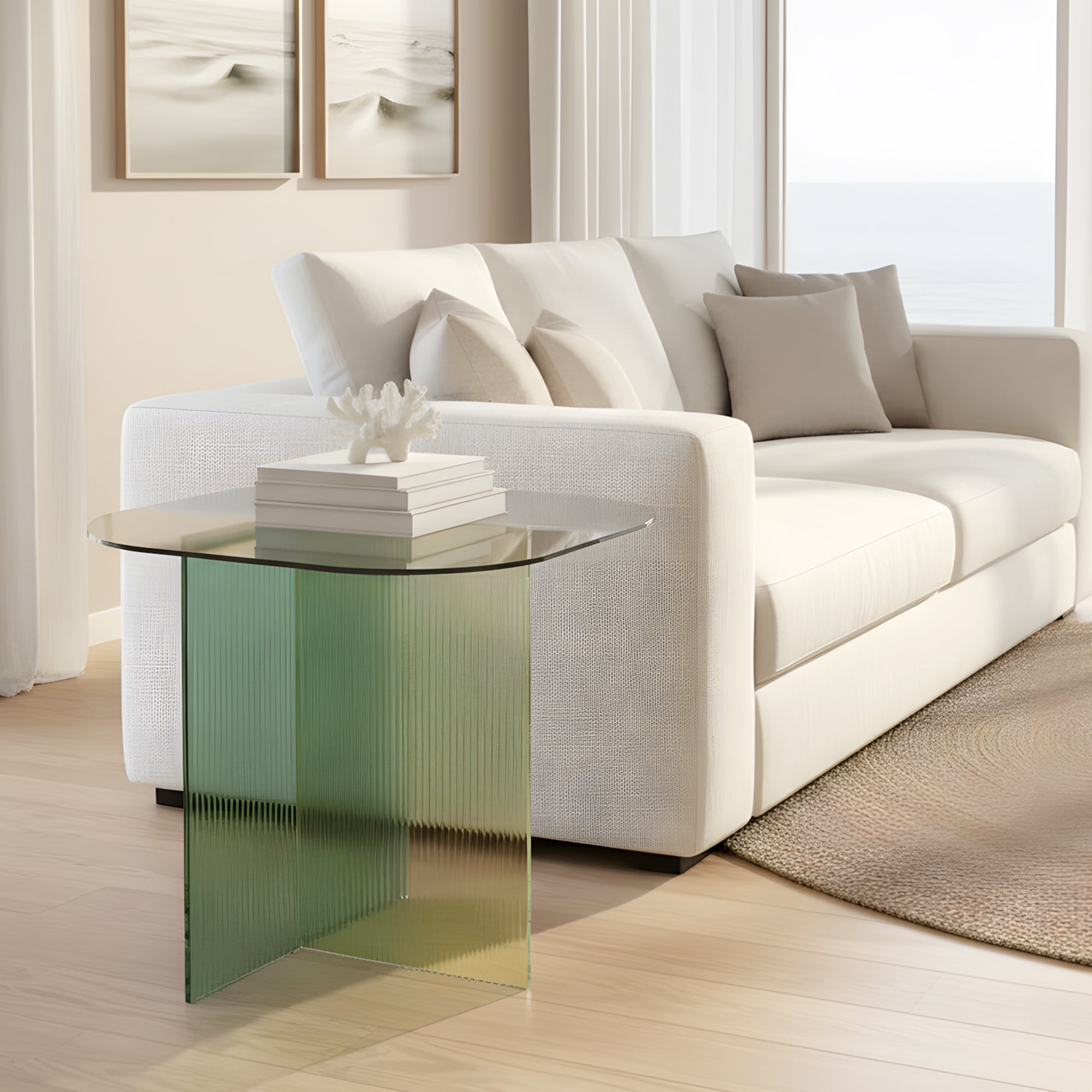 Maribo Acrylic Side Table