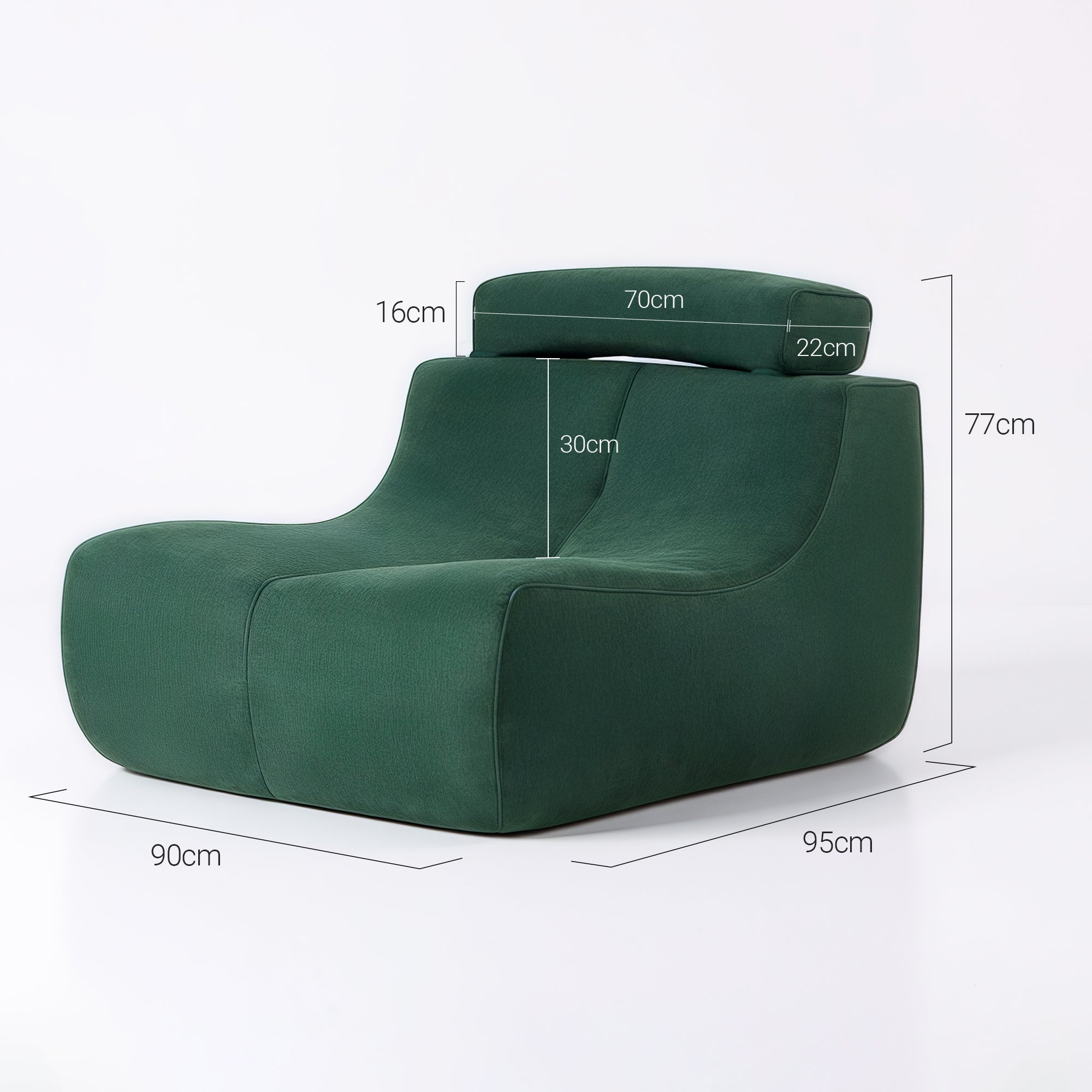 Motala Armless Lounge Sofa