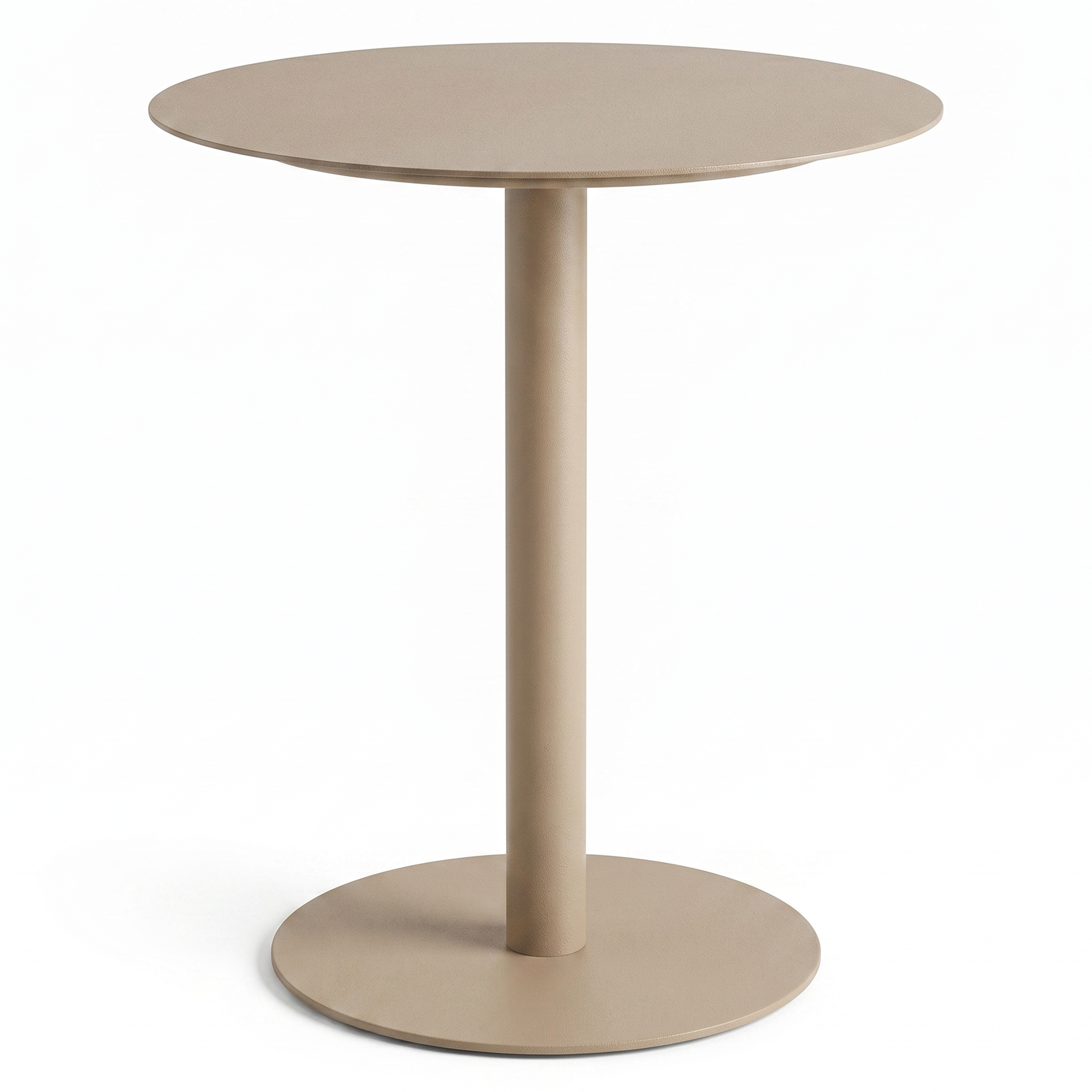 Slagelse Metal Round Side Table