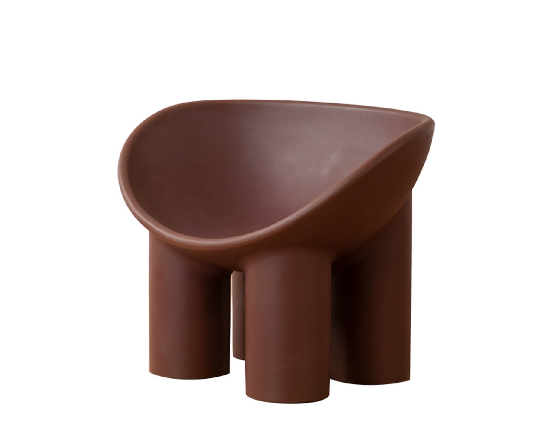 Replica Roly Poly Chair - Brown