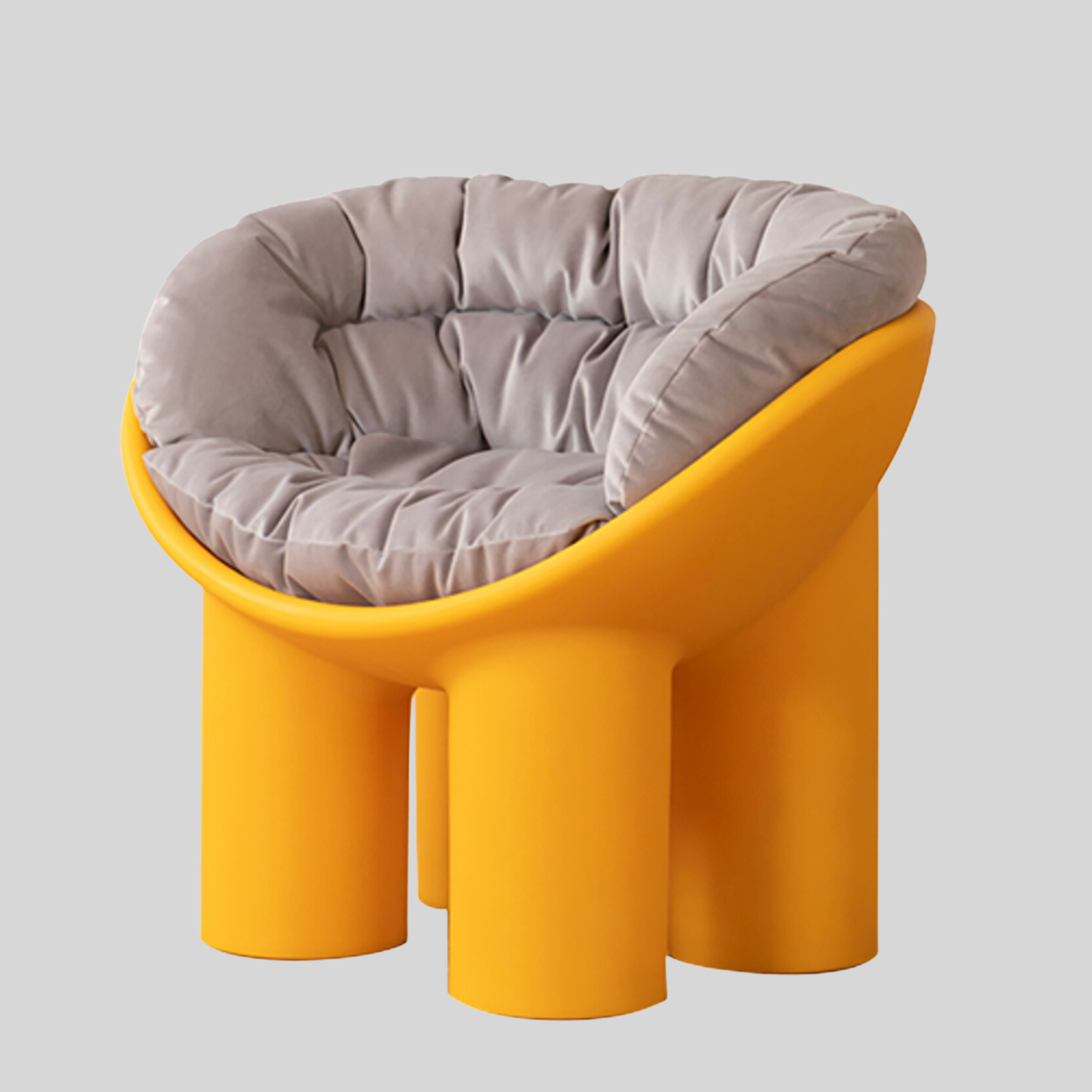 Replica Roly Poly Chair - Yellow