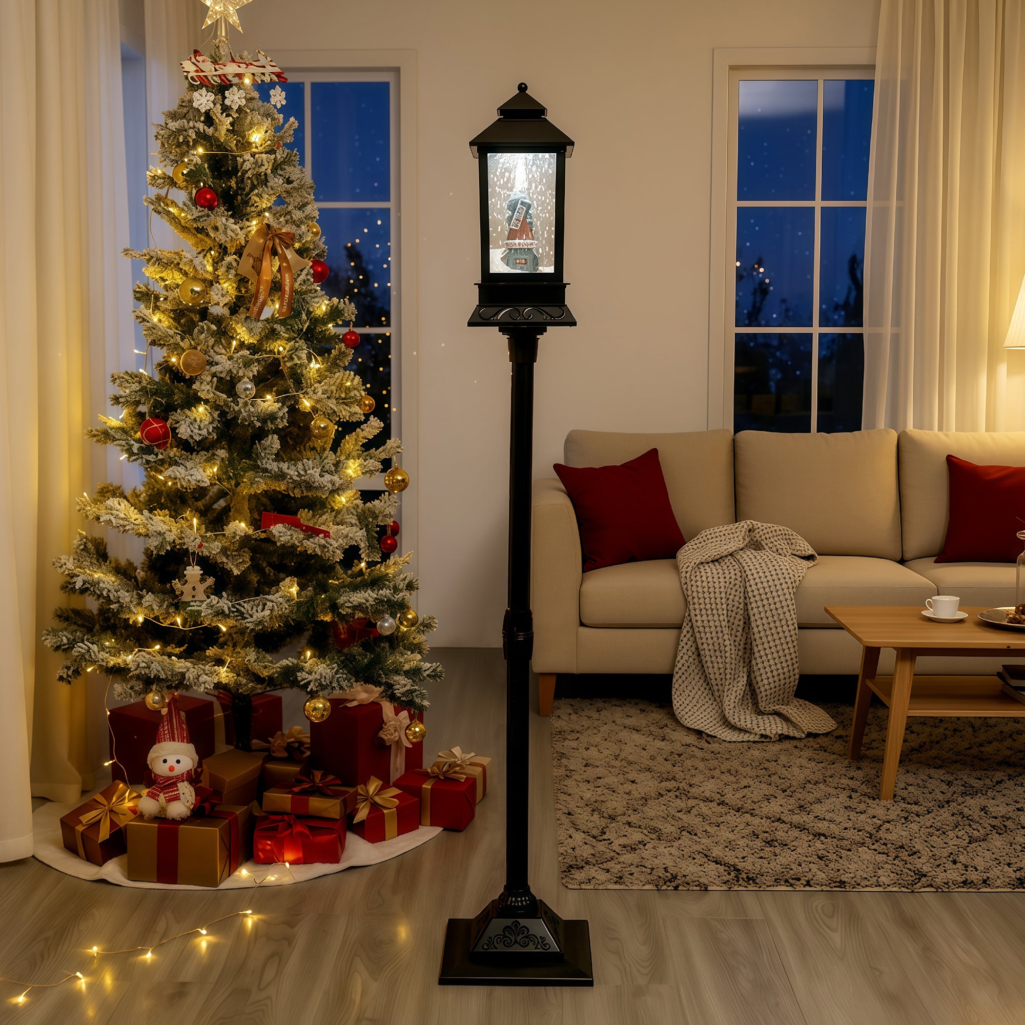 Storgatan Christmas Lamp Post - Black