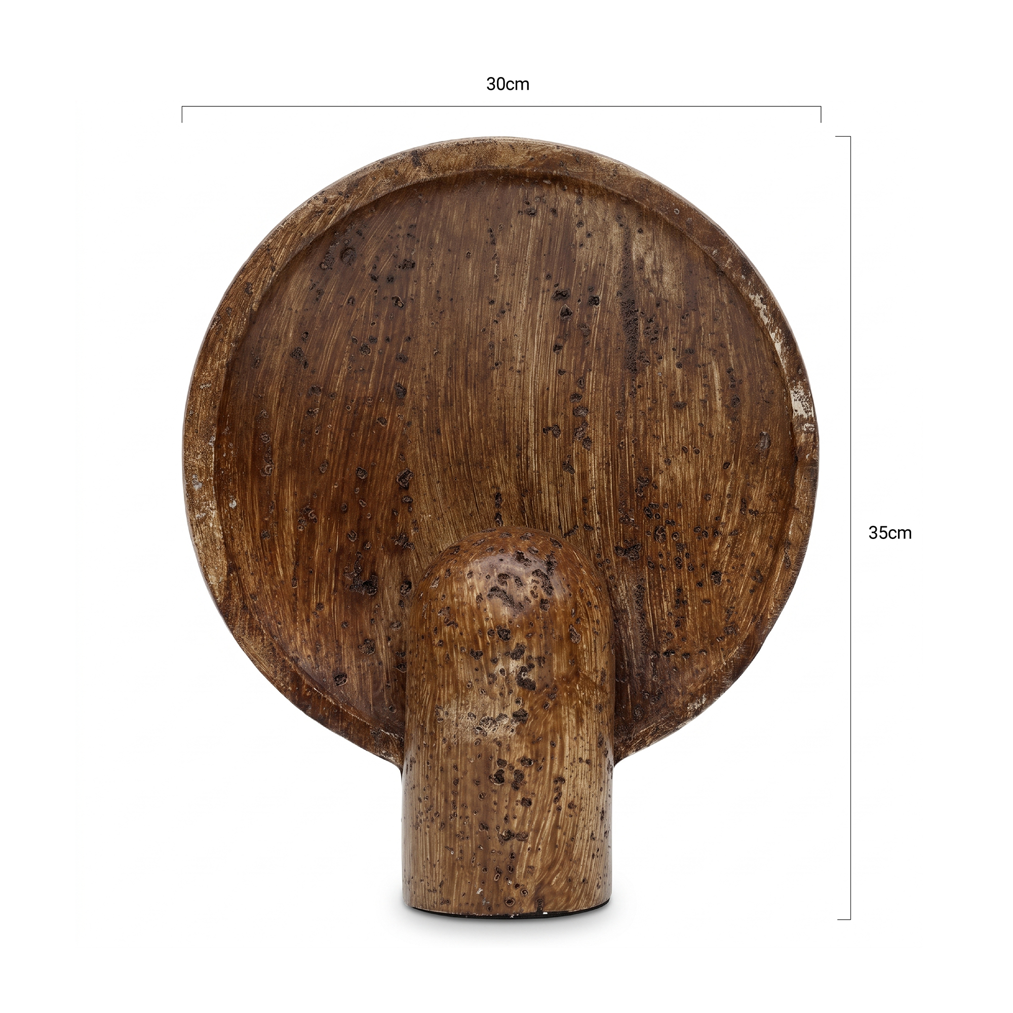 Umea Travertine Table Lamp