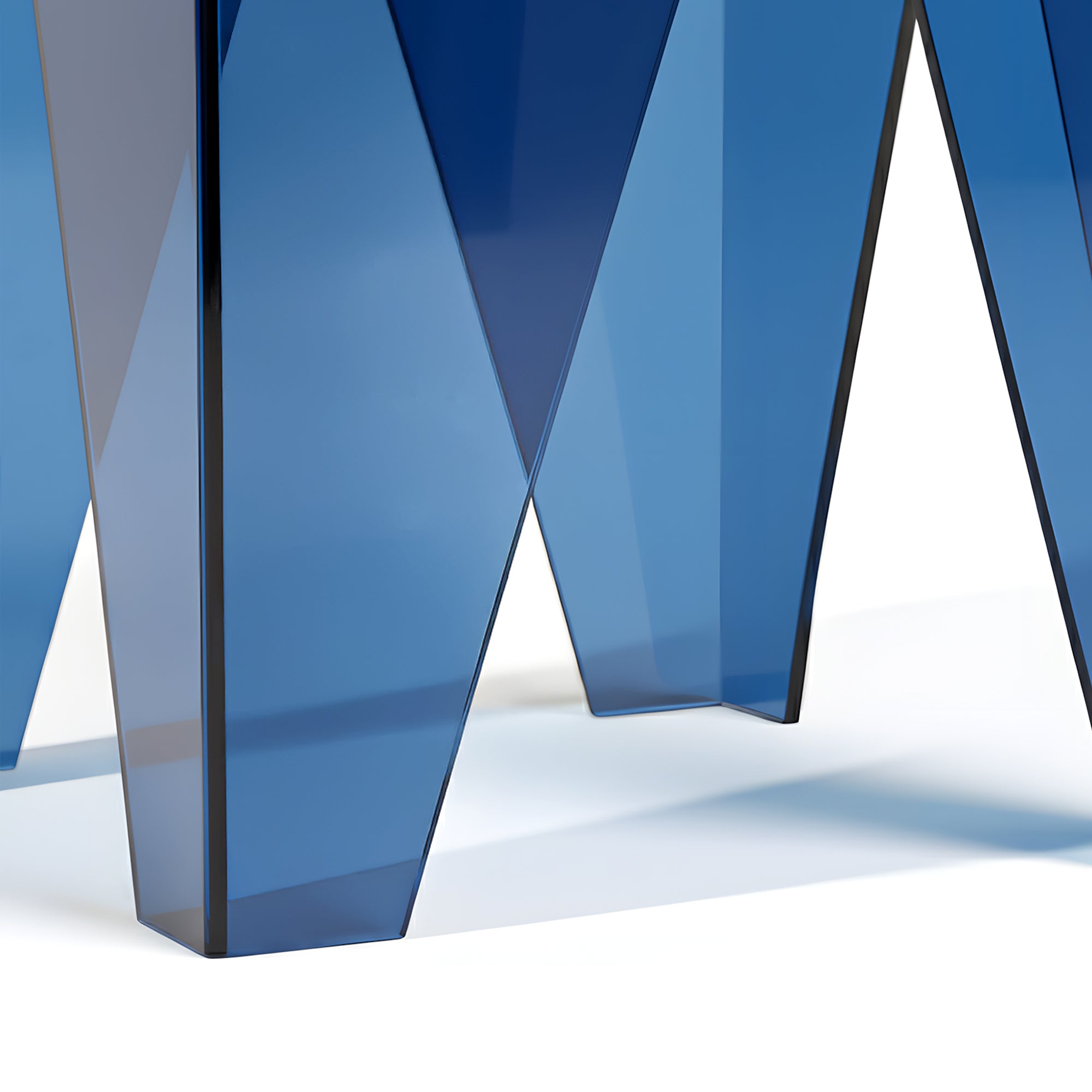 Varde Acrylic Bedside Table