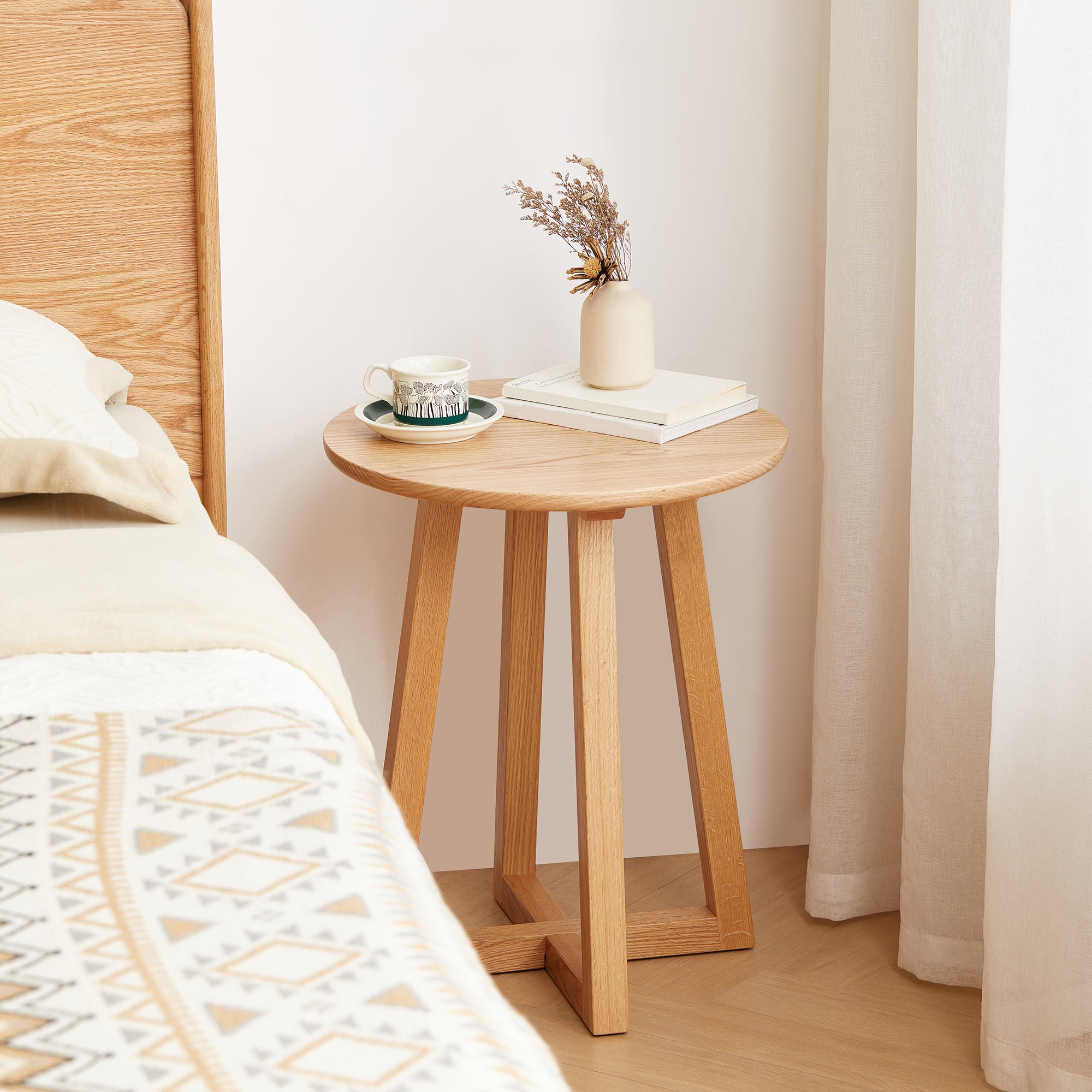 Viborg Round Side Table