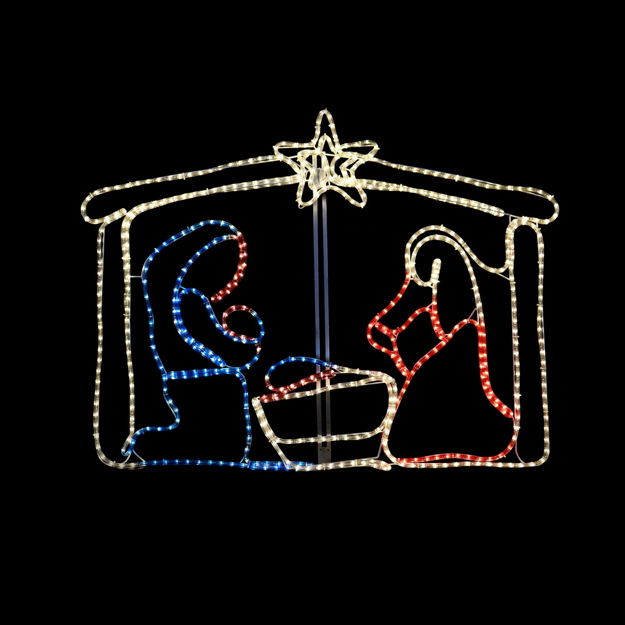 Aldan LED Christmas Nativity Motif Lights
