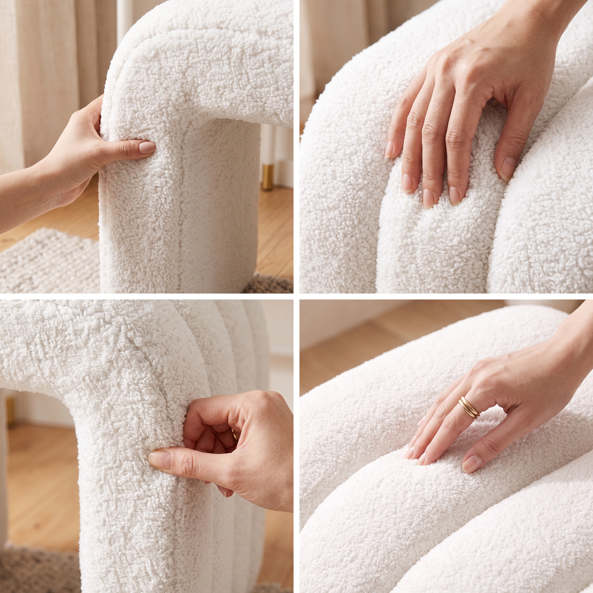 Skara Arch Ottoman Stool