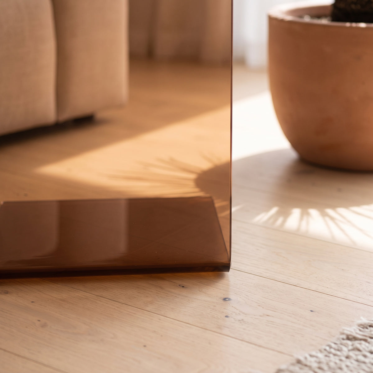 Allerød 2-in-1 Acrylic Side Table