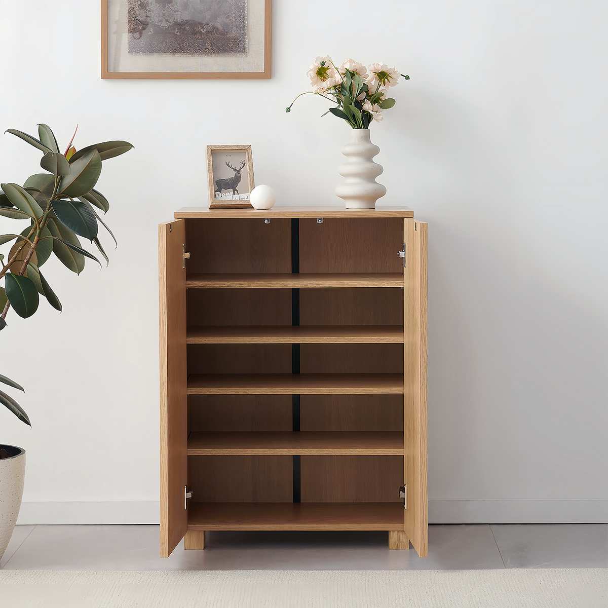 Åndalsnes Shoe Rack Storage Cabinet  - 2 Door