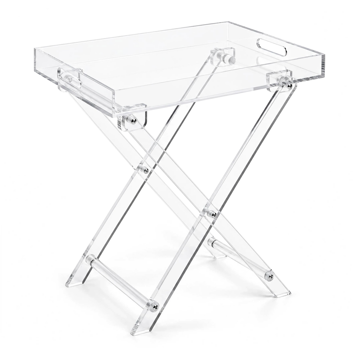 Askim Acrylic Folding Tray Table